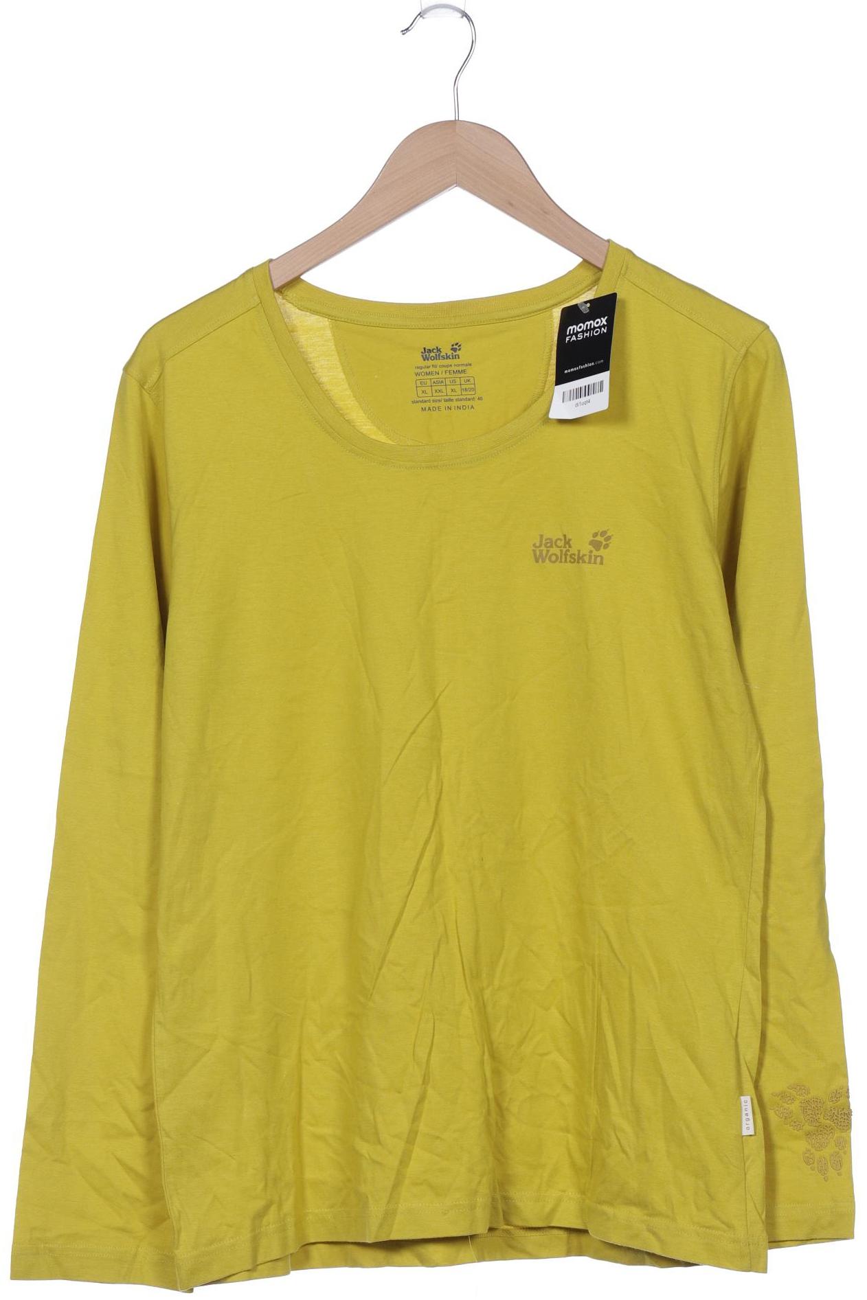 

Jack Wolfskin Damen Langarmshirt, gelb, Gr. 44