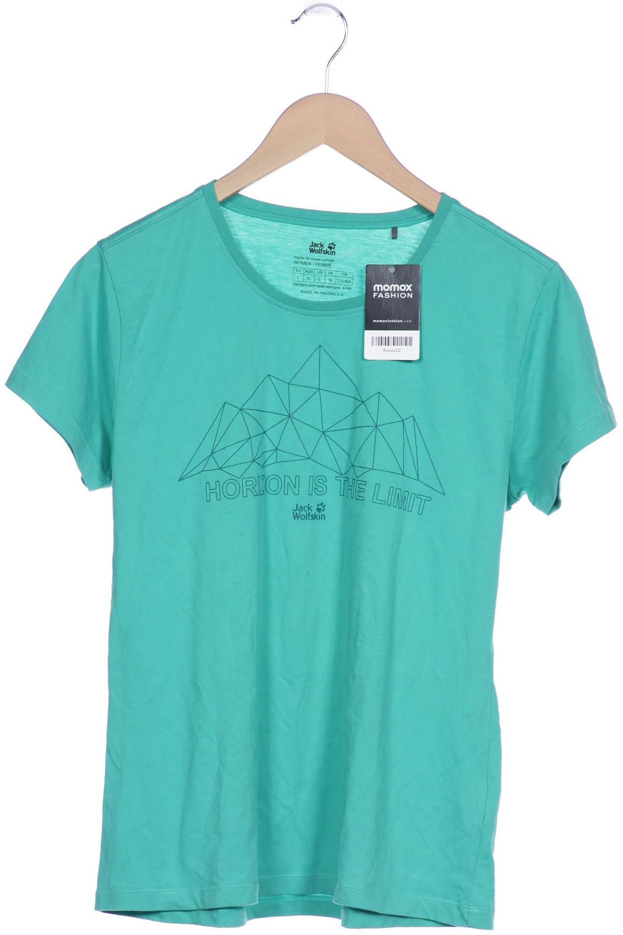 

Jack Wolfskin Damen T-Shirt, türkis, Gr. 42