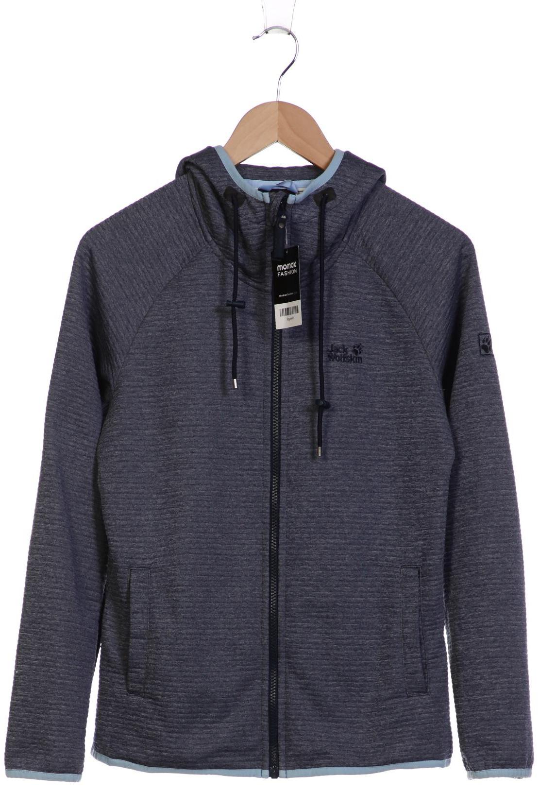 

Jack Wolfskin Damen Kapuzenpullover, blau, Gr. 38