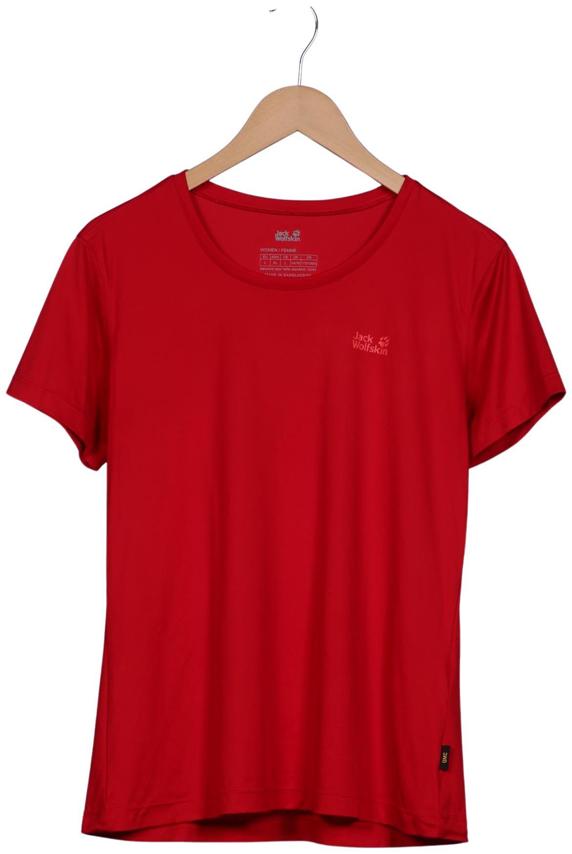 

Jack Wolfskin Damen T-Shirt, rot, Gr. 42