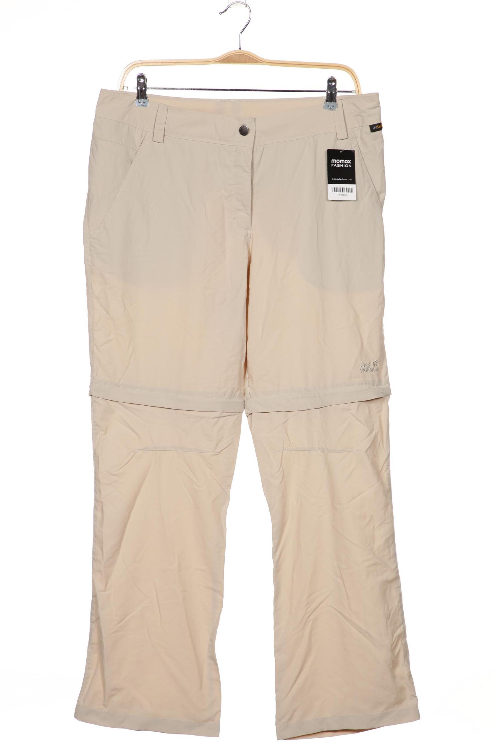 

Jack Wolfskin Damen Stoffhose, cremeweiß