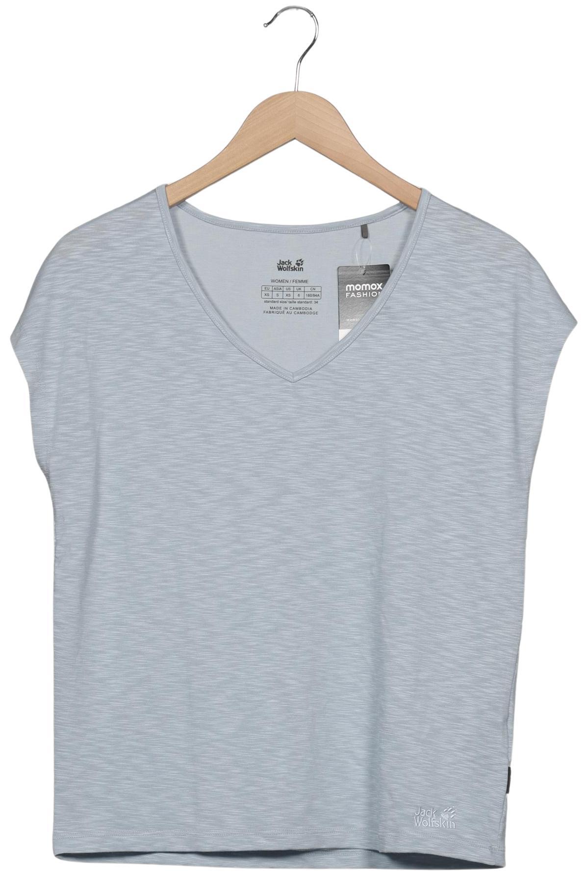 

Jack Wolfskin Damen T-Shirt, hellblau, Gr. 34