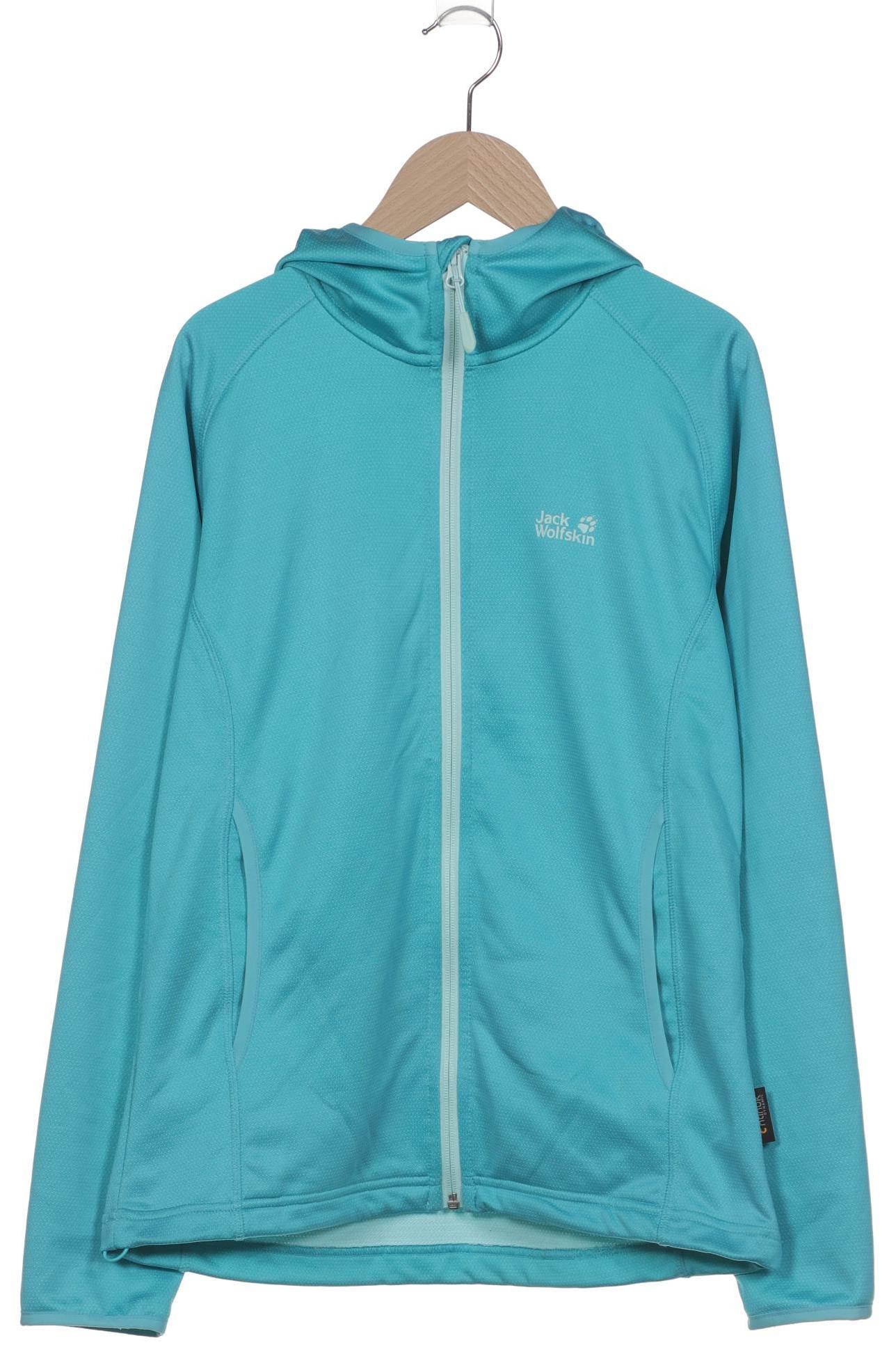 

Jack Wolfskin Damen Kapuzenpullover, türkis, Gr. 40