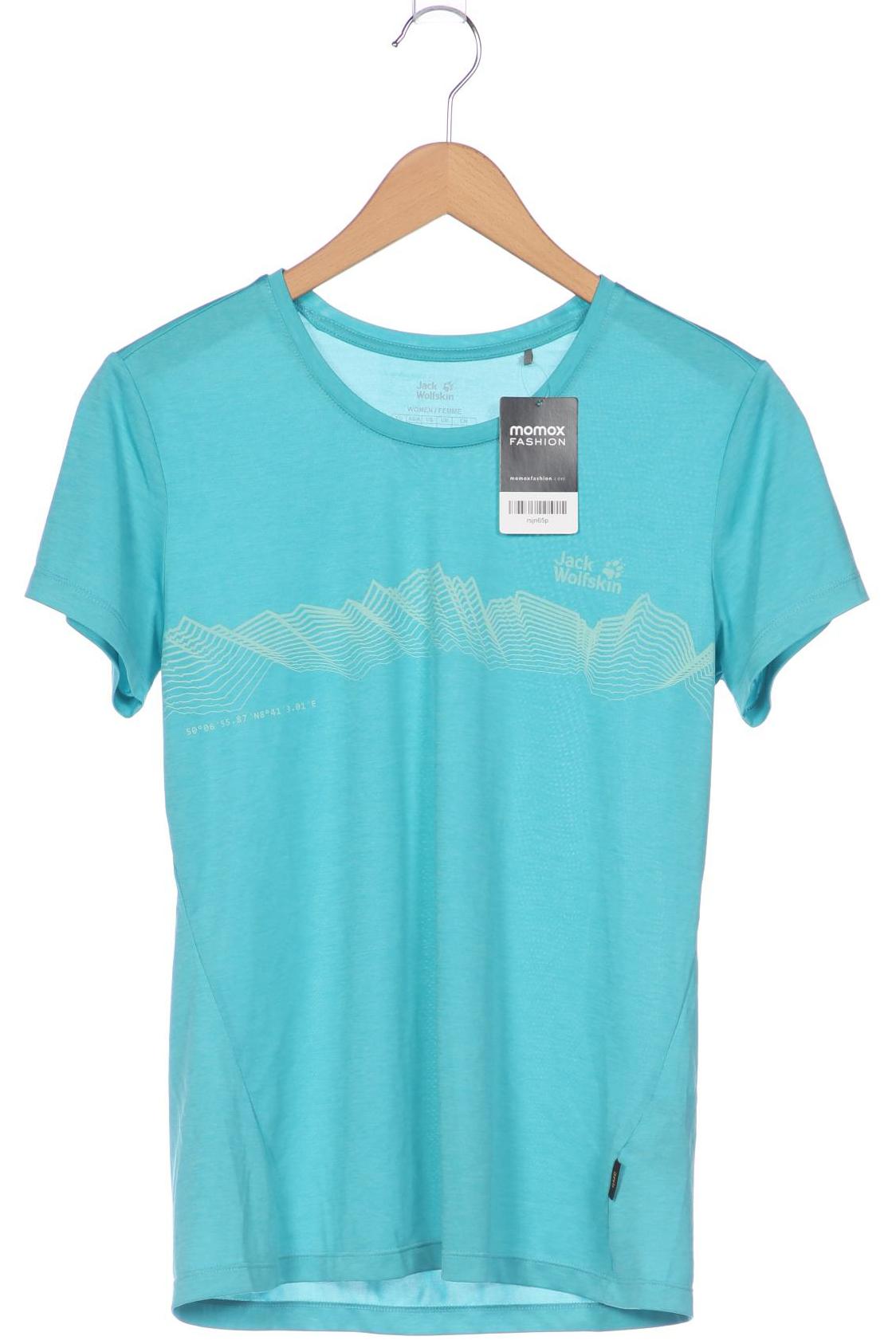 

Jack Wolfskin Damen T-Shirt, türkis, Gr. 40