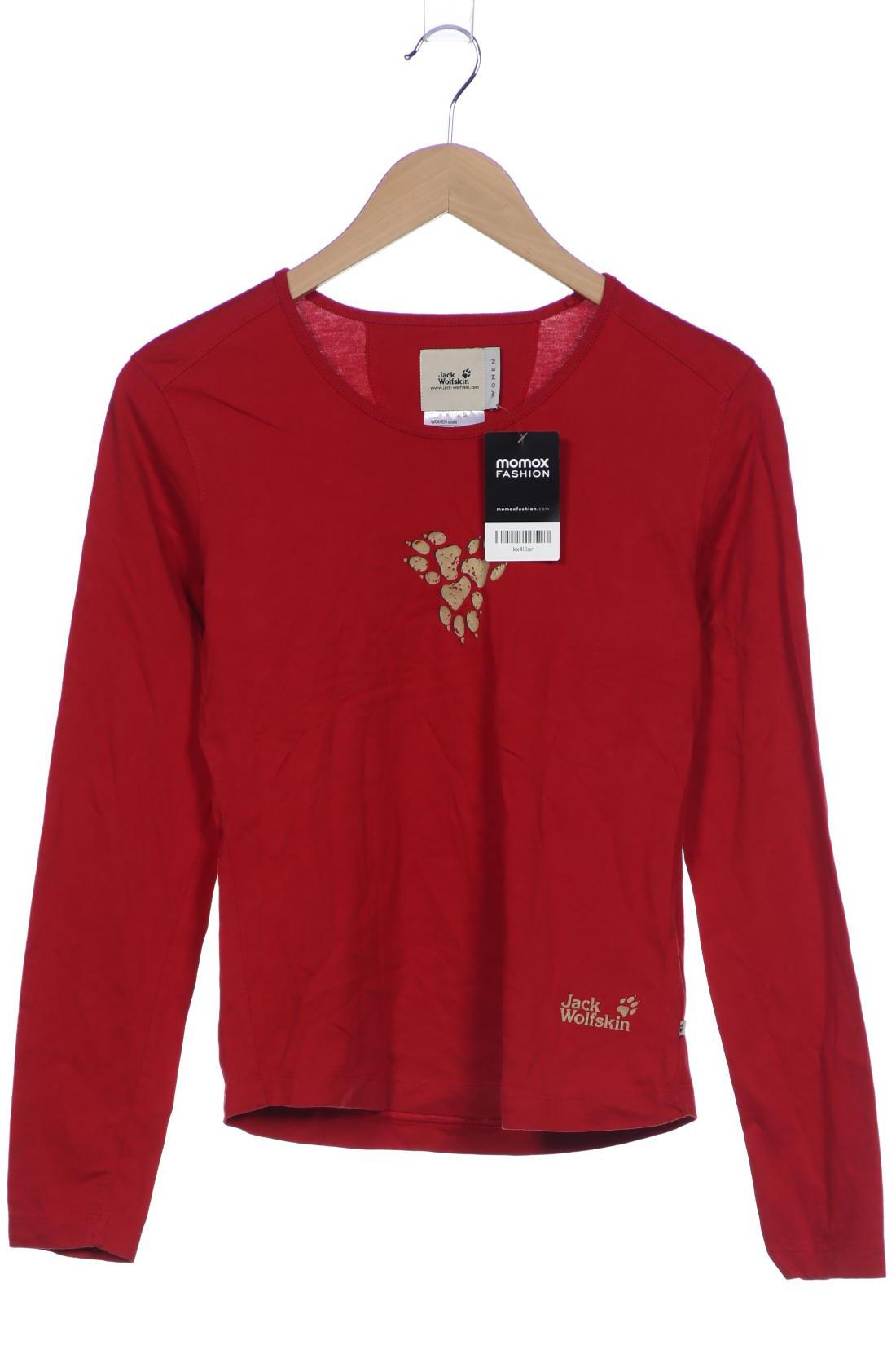 

Jack Wolfskin Damen Langarmshirt, rot, Gr. 36