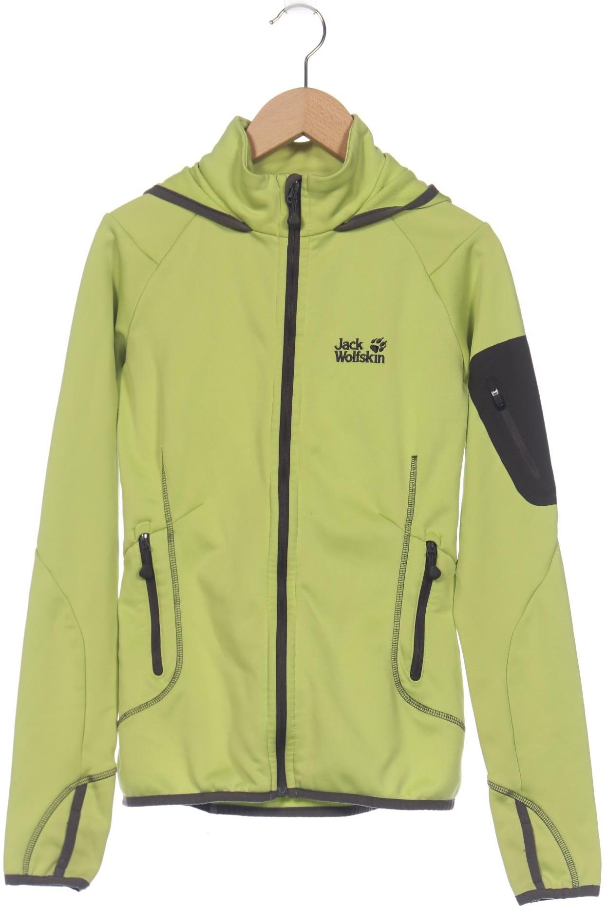 

Jack Wolfskin Damen Kapuzenpullover, hellgrün, Gr. 34