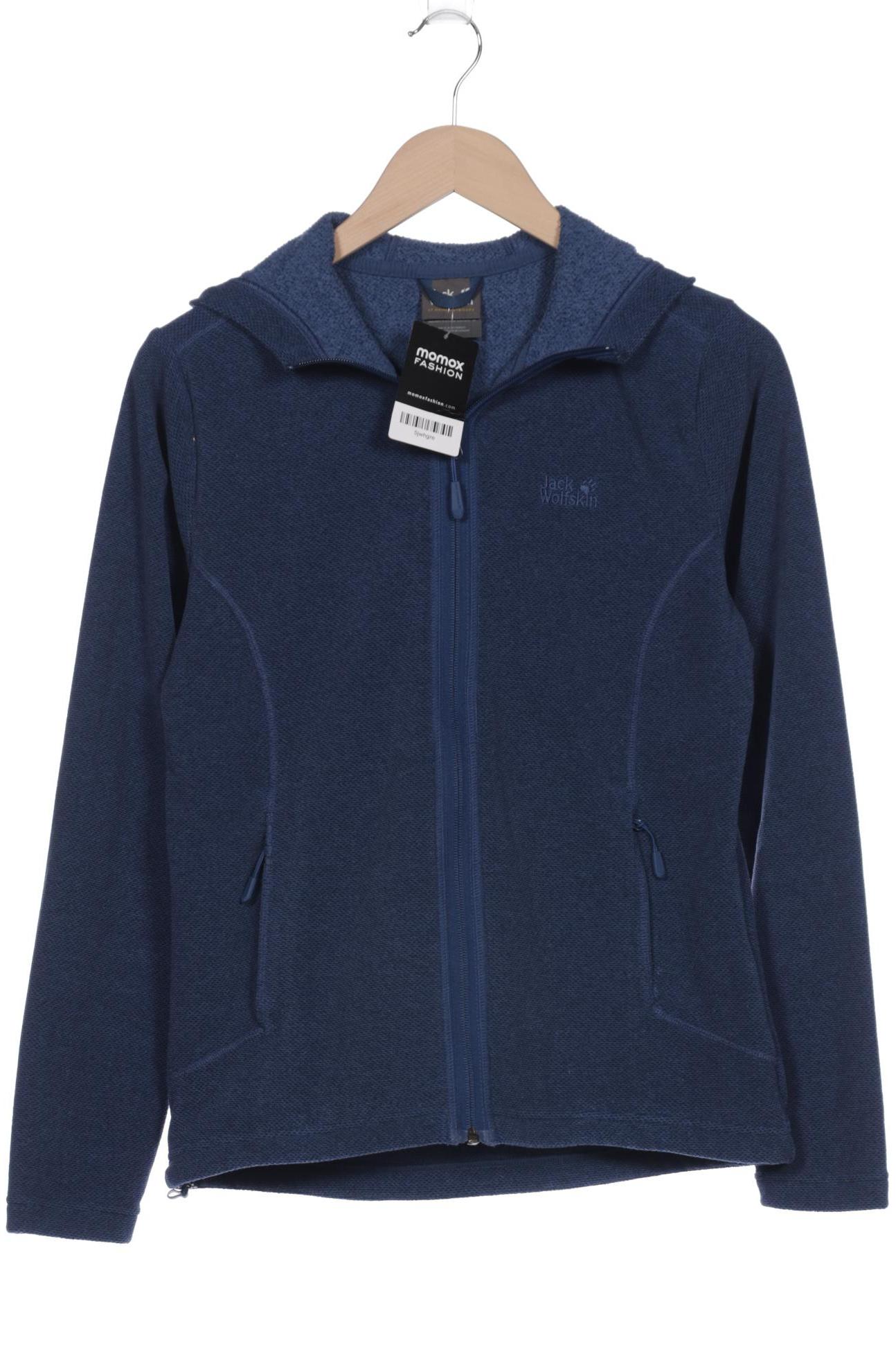 

Jack Wolfskin Damen Kapuzenpullover, blau, Gr. 36