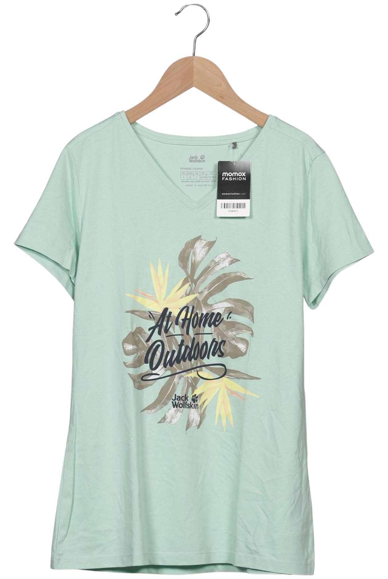 

Jack Wolfskin Damen T-Shirt, hellgrün, Gr. 42
