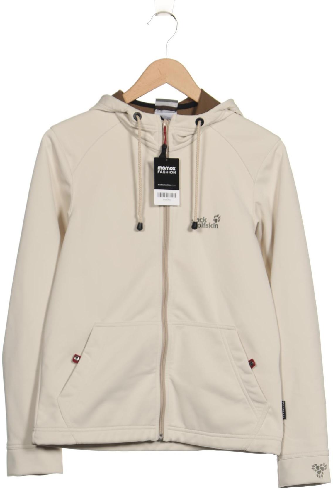 

Jack Wolfskin Damen Kapuzenpullover, cremeweiß, Gr. 40