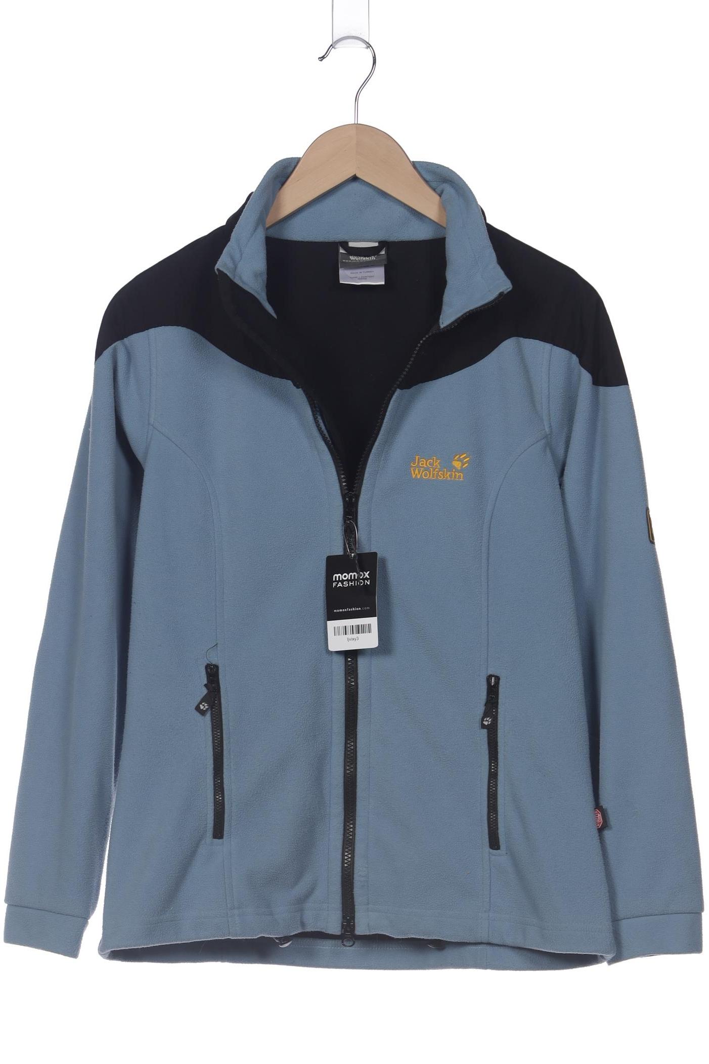 

Jack Wolfskin Damen Kapuzenpullover, blau, Gr. 38