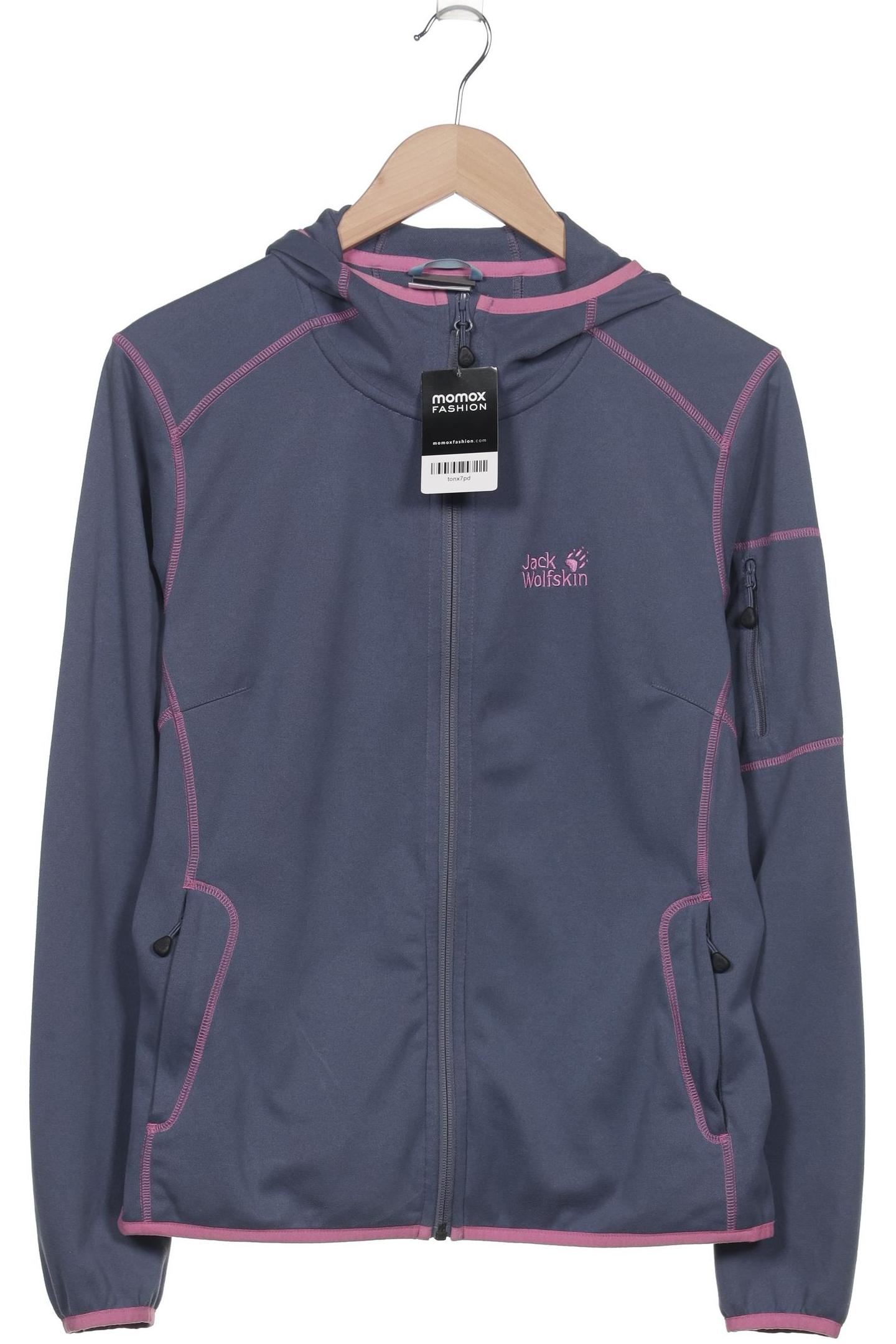 

Jack Wolfskin Damen Kapuzenpullover, blau, Gr. 42