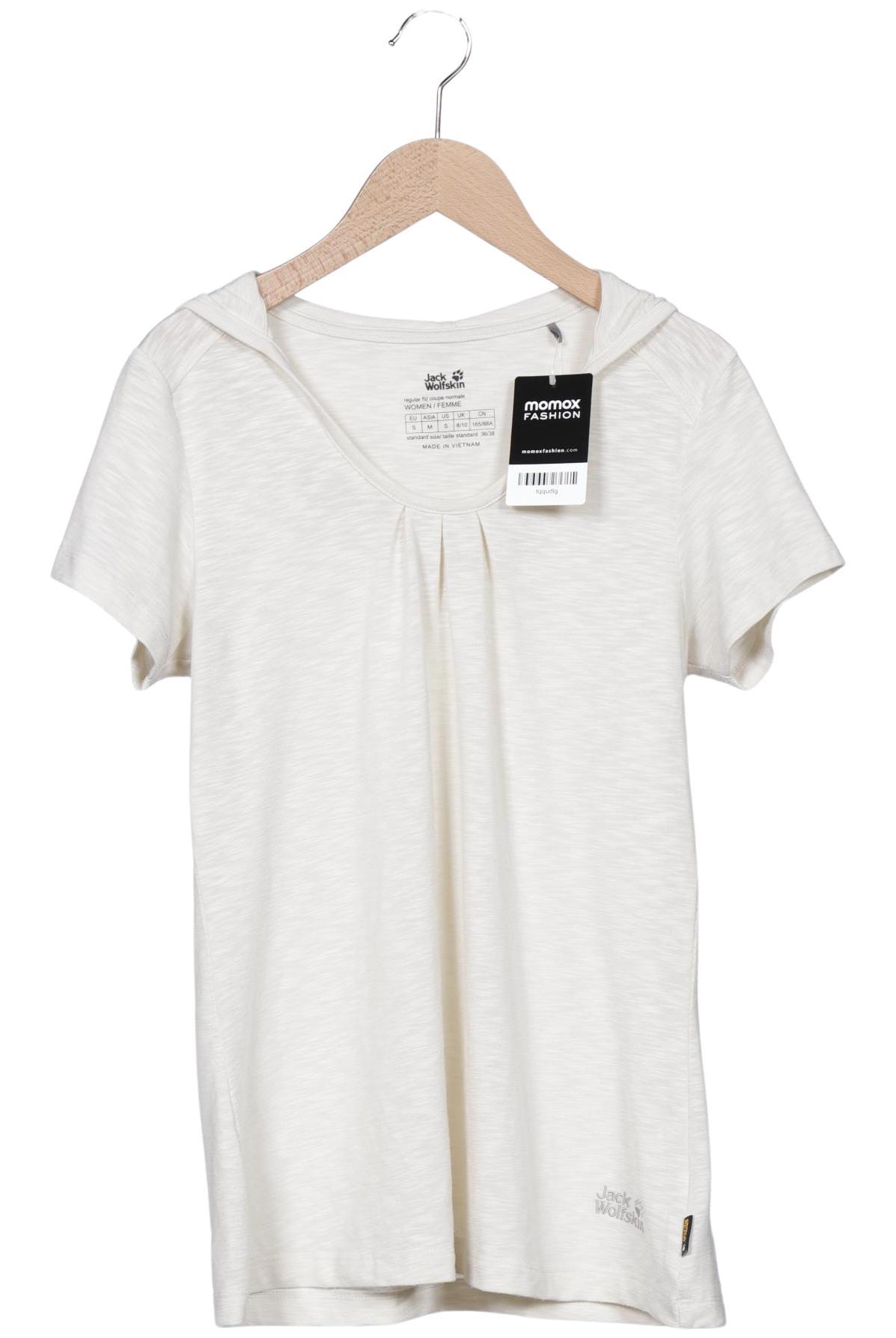 

Jack Wolfskin Damen T-Shirt, cremeweiß, Gr. 36