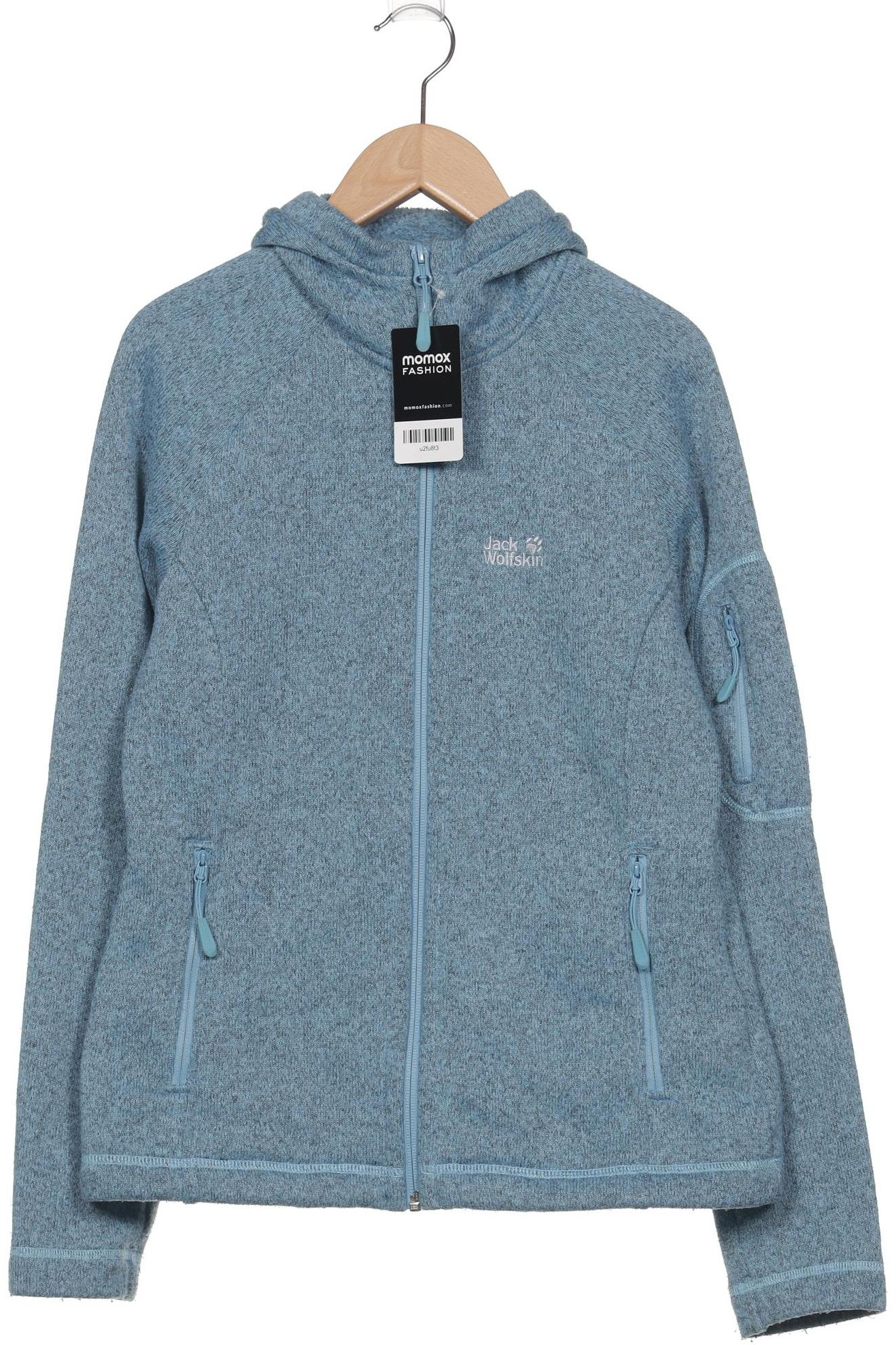 

Jack Wolfskin Damen Kapuzenpullover, blau, Gr. 36