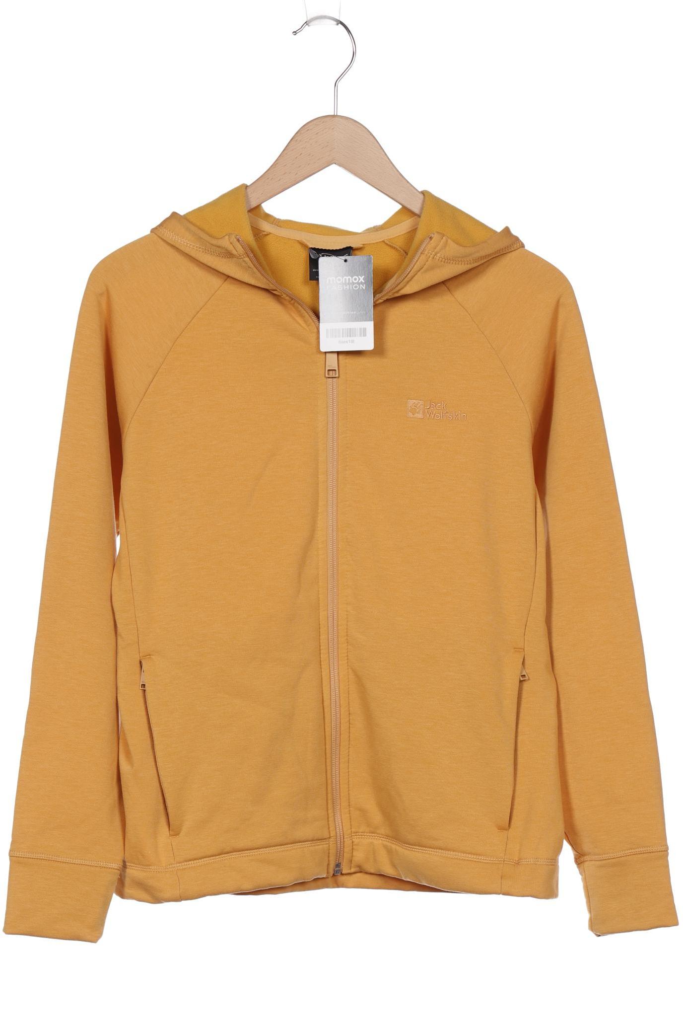 

Jack Wolfskin Damen Kapuzenpullover, gelb