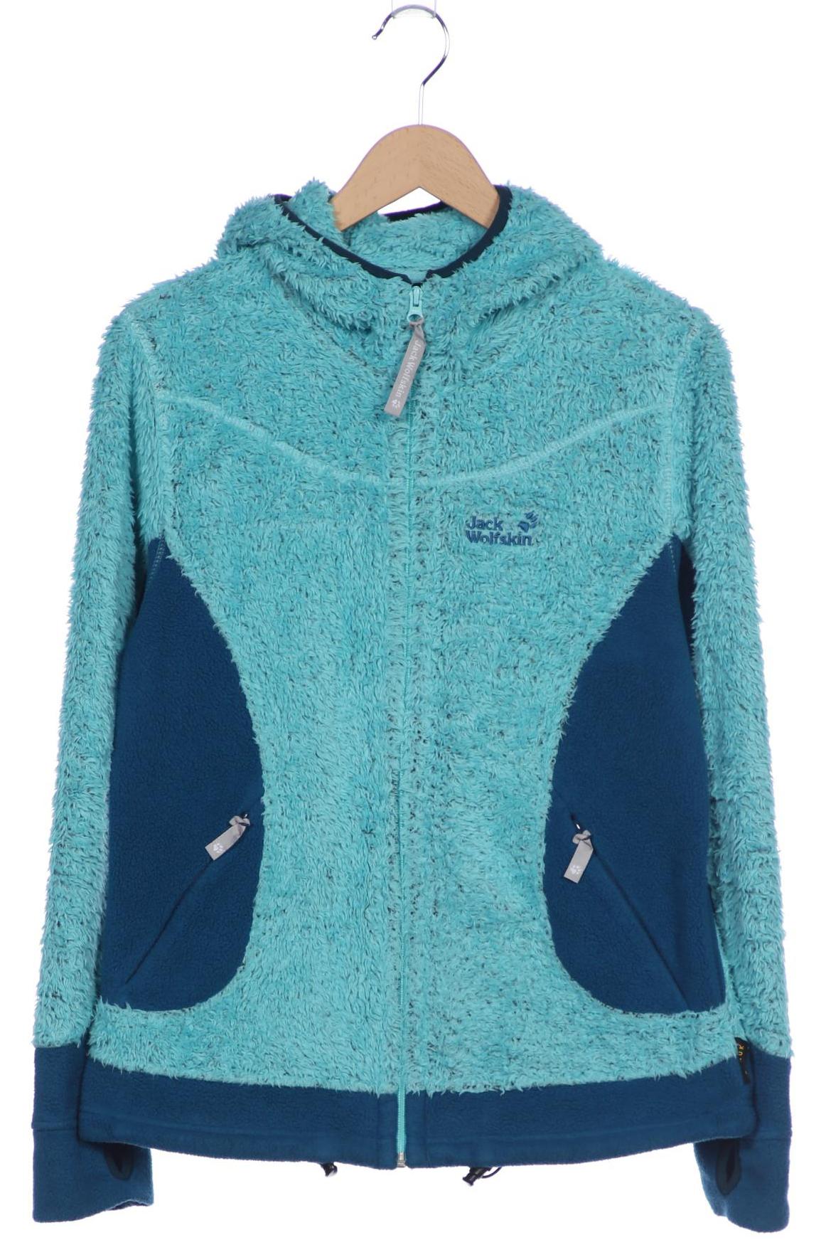 

Jack Wolfskin Damen Kapuzenpullover, blau, Gr. 42