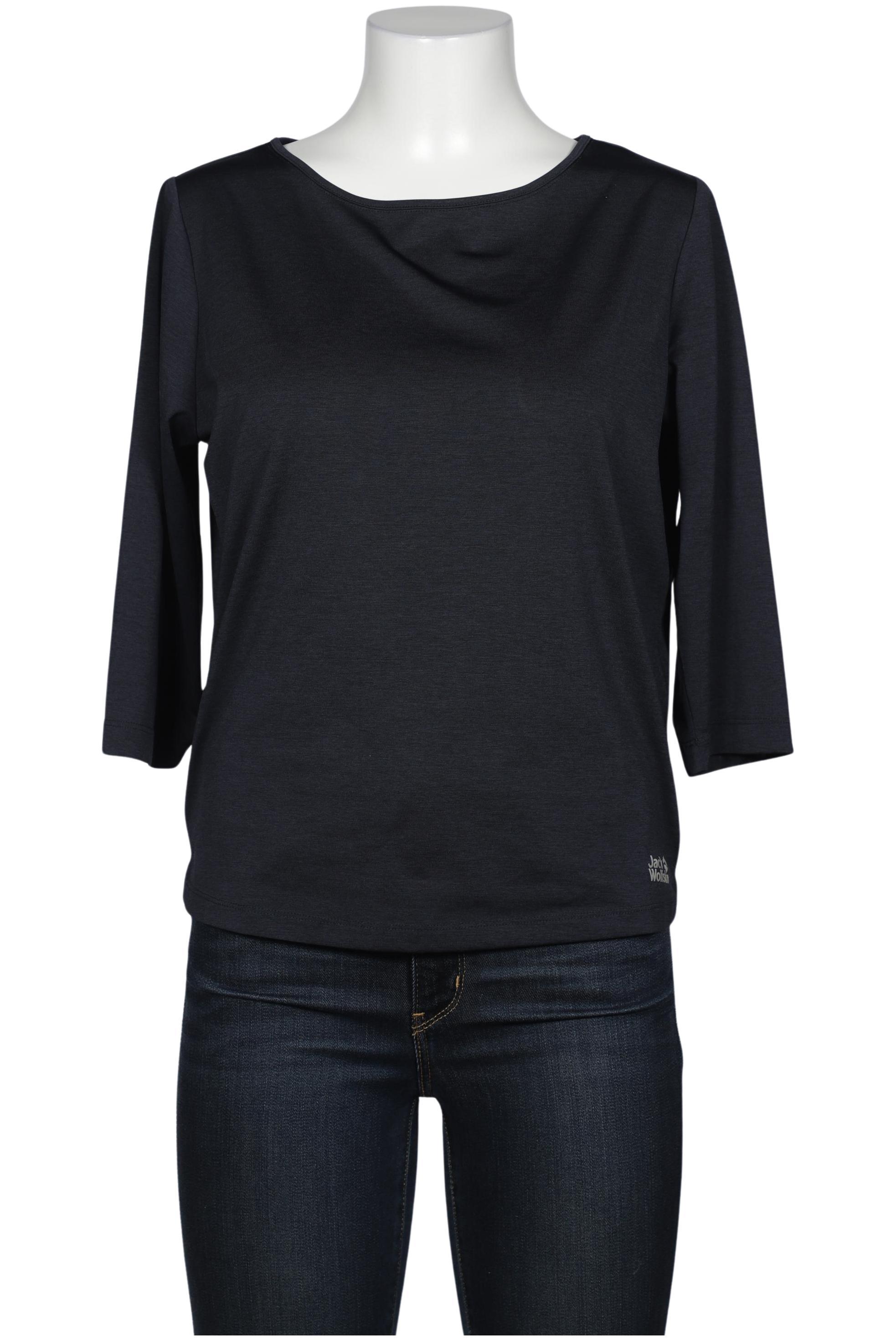 

Jack Wolfskin Damen Langarmshirt, marineblau, Gr. 38