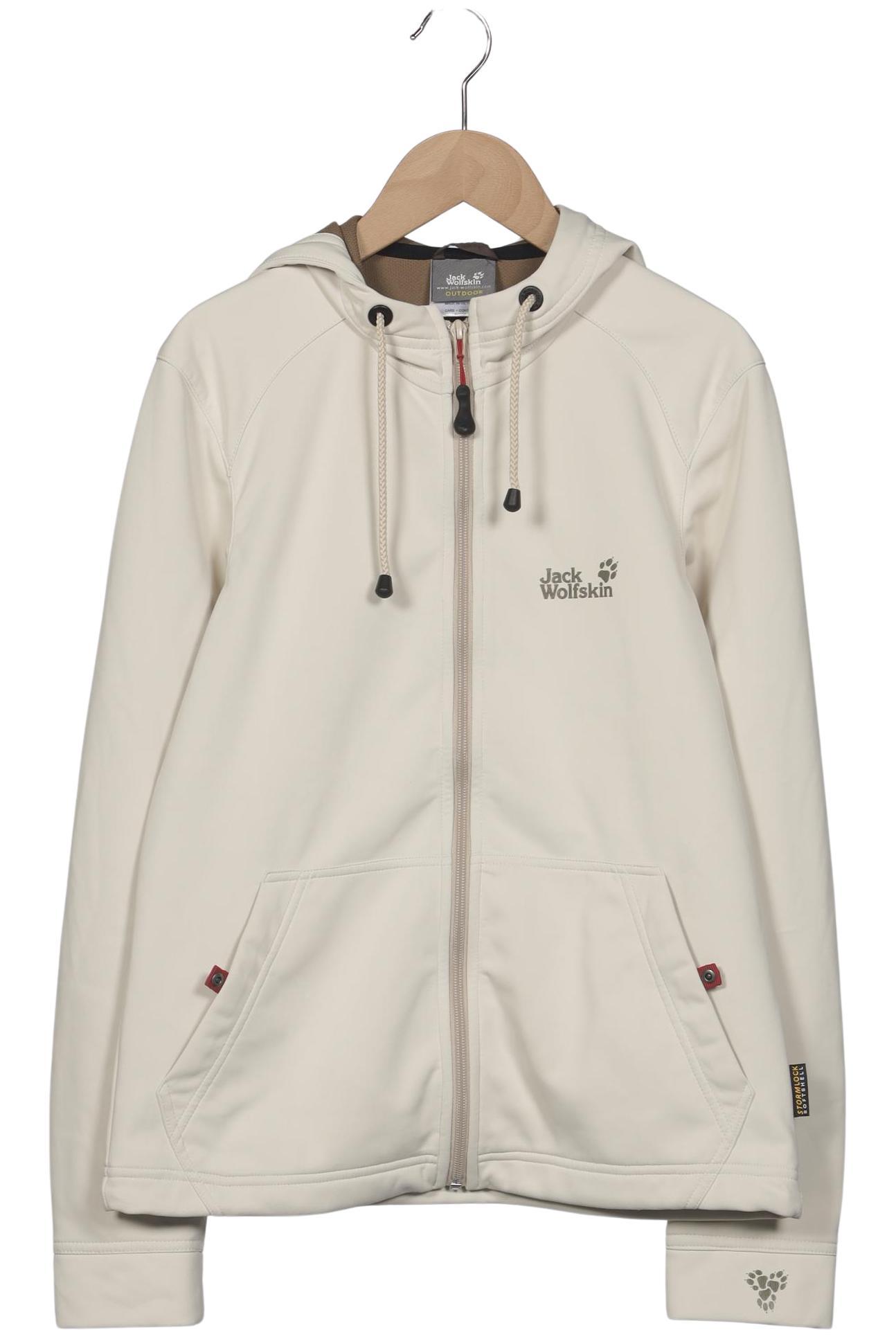 

Jack Wolfskin Damen Kapuzenpullover, cremeweiß, Gr. 40