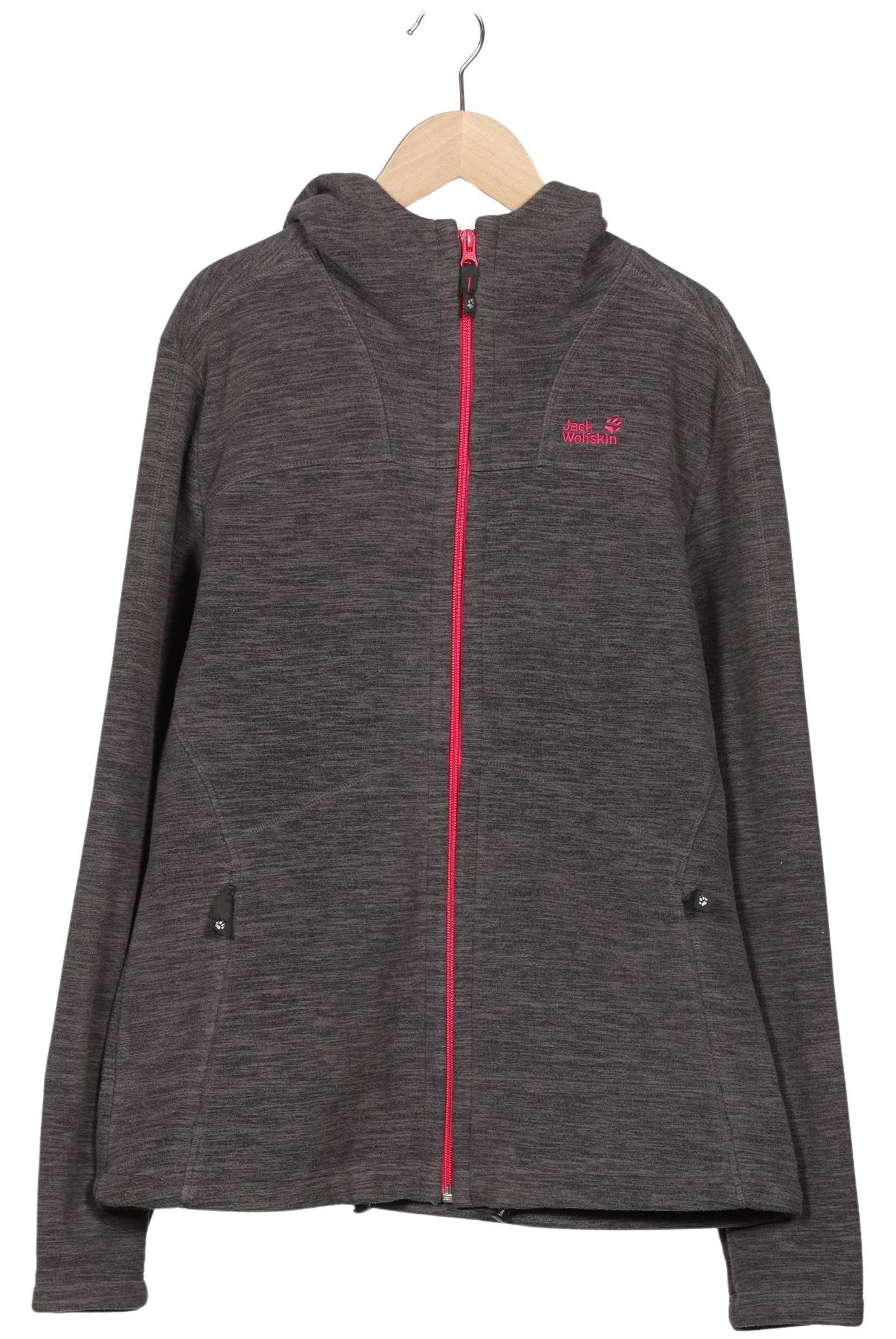 

Jack Wolfskin Damen Kapuzenpullover, grau, Gr. 42