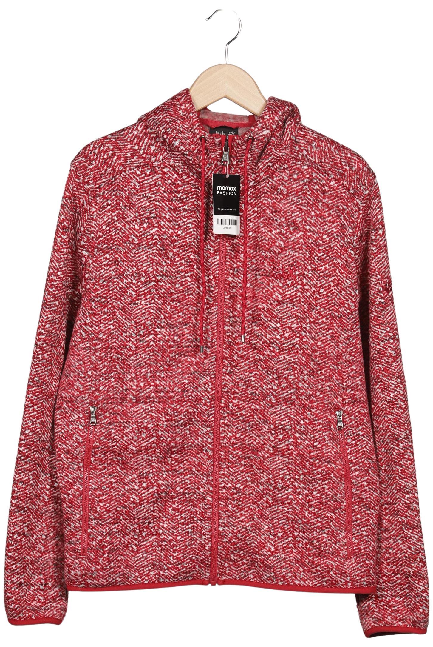 

Jack Wolfskin Damen Kapuzenpullover, rot, Gr. 48