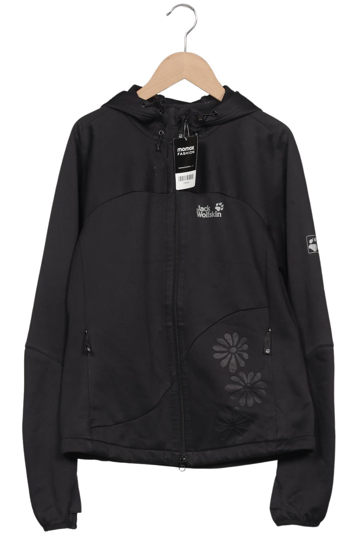 

Jack Wolfskin Damen Kapuzenpullover, schwarz, Gr. 40