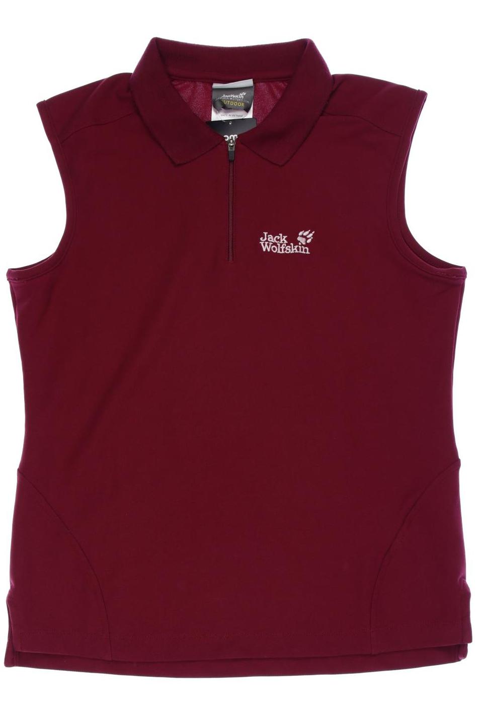 

Jack Wolfskin Damen Poloshirt, bordeaux, Gr. 10