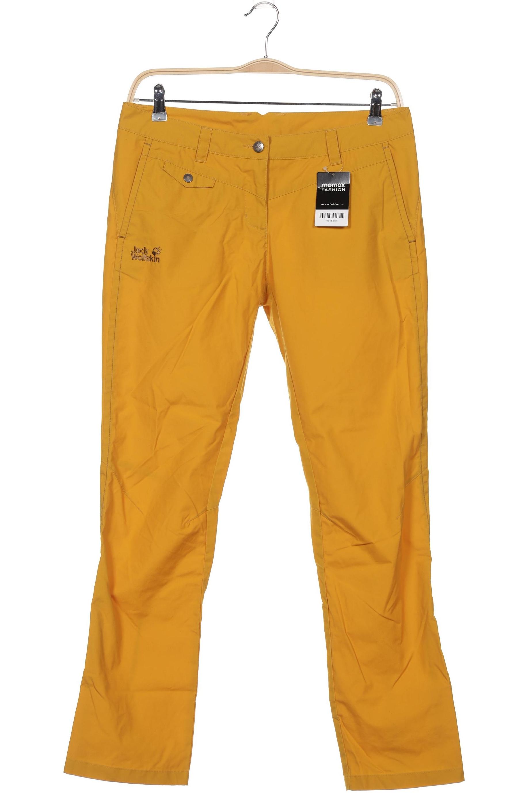 

Jack Wolfskin Damen Stoffhose, gelb, Gr. 30