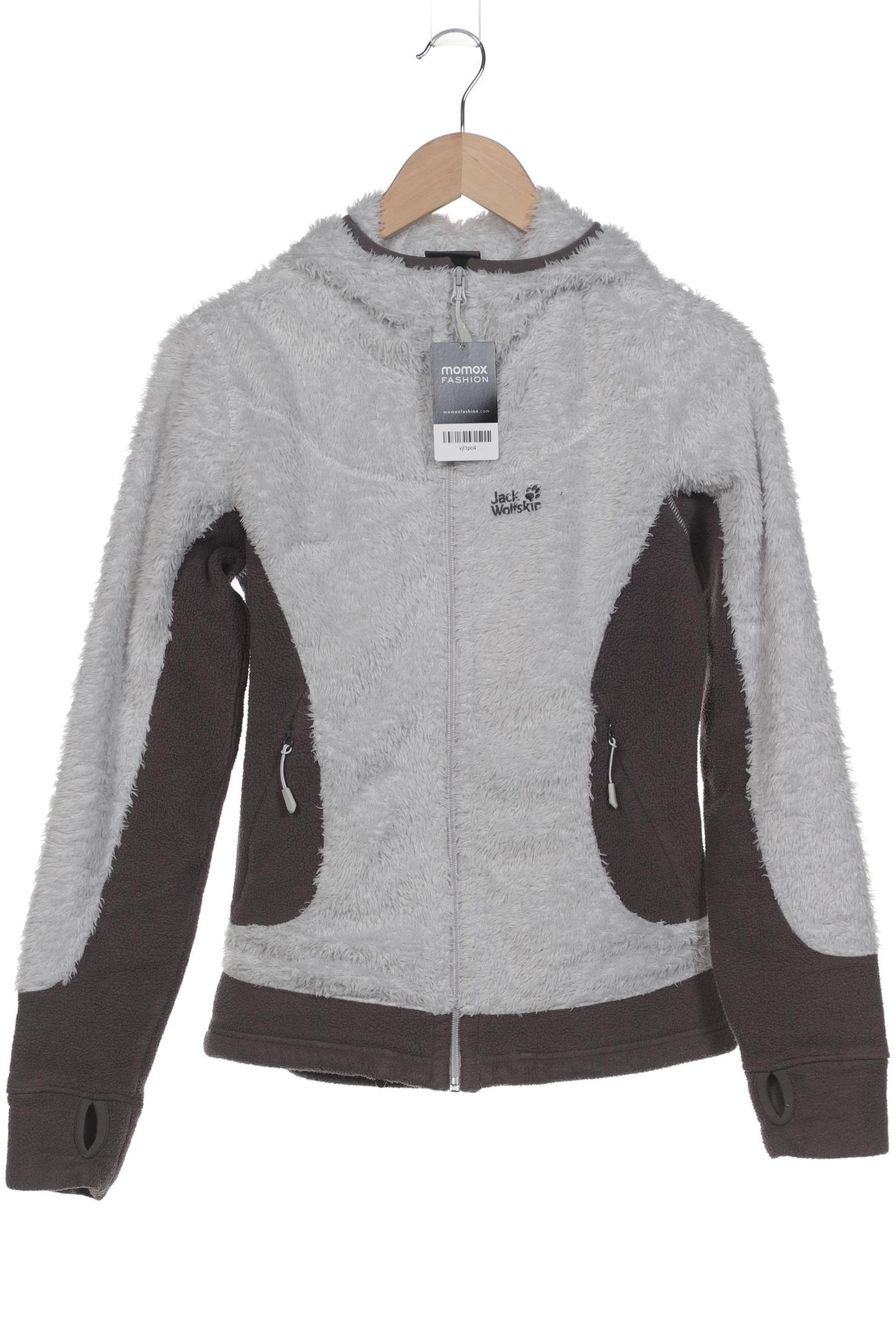 

Jack Wolfskin Damen Kapuzenpullover, grau, Gr. 36