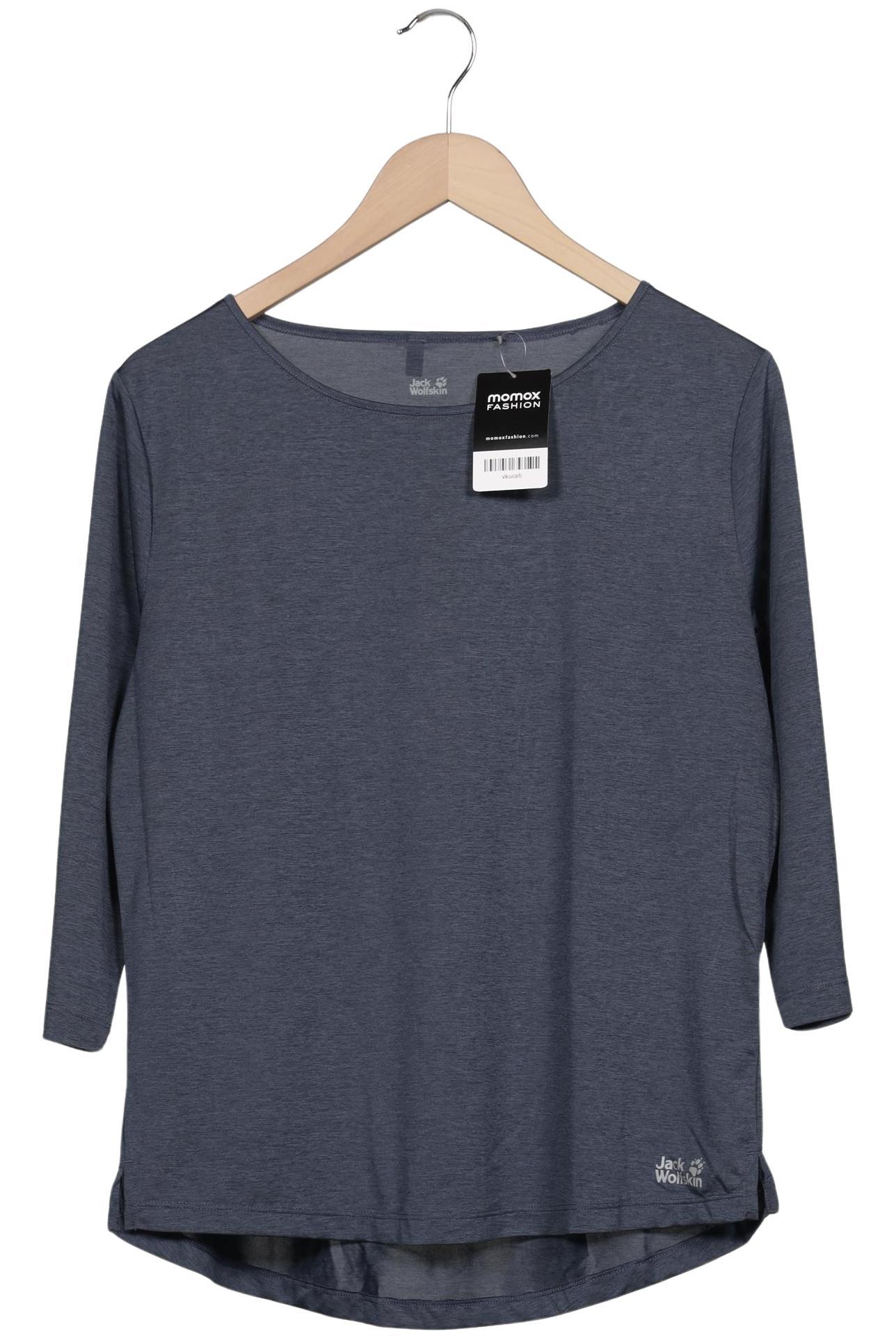 

Jack Wolfskin Damen Langarmshirt, blau, Gr. 42