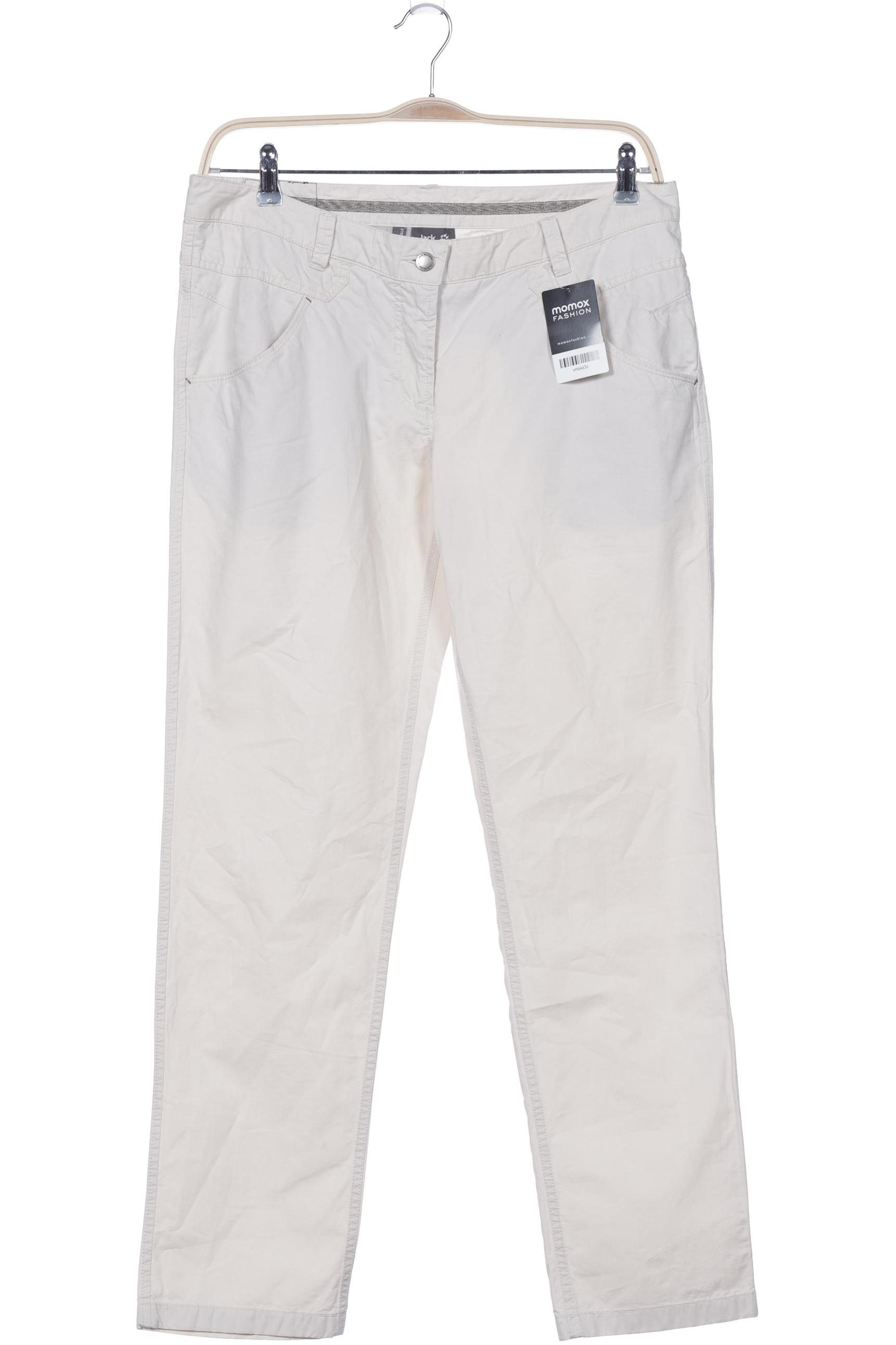 

Jack Wolfskin Damen Stoffhose, cremeweiß, Gr. 42