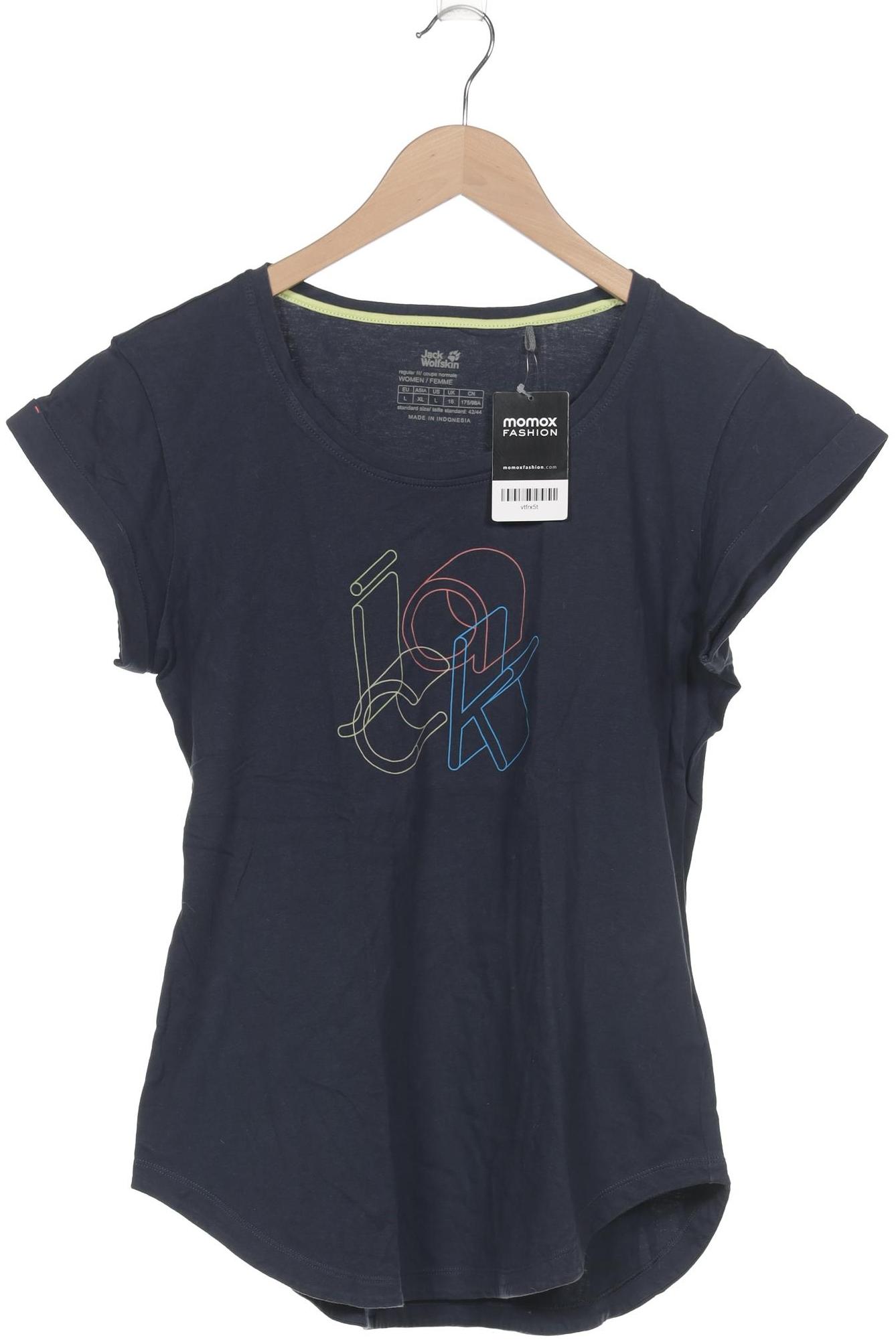 

Jack Wolfskin Damen T-Shirt, marineblau, Gr. 42