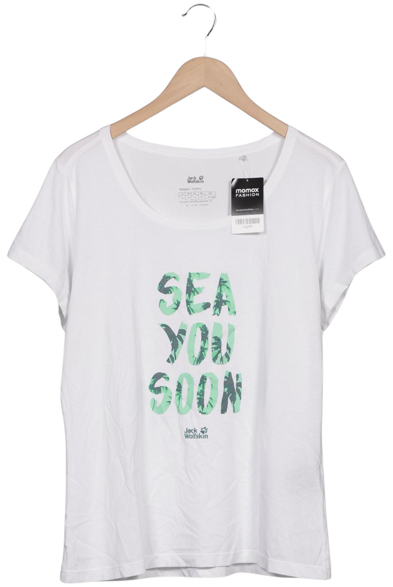 

Jack Wolfskin Damen T-Shirt, weiß, Gr. 42