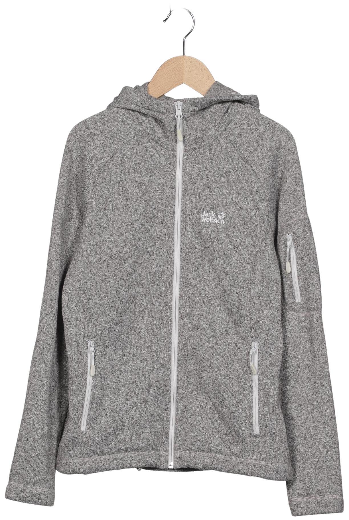 

Jack Wolfskin Damen Kapuzenpullover, grau, Gr. 34