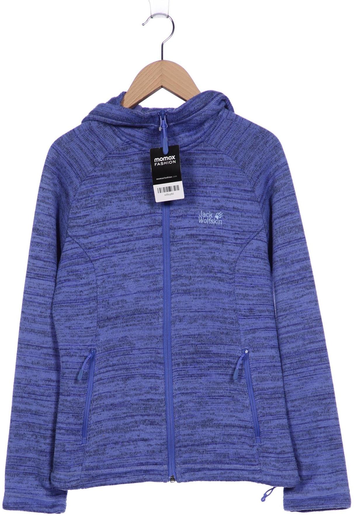 

Jack Wolfskin Damen Kapuzenpullover, blau, Gr. 36