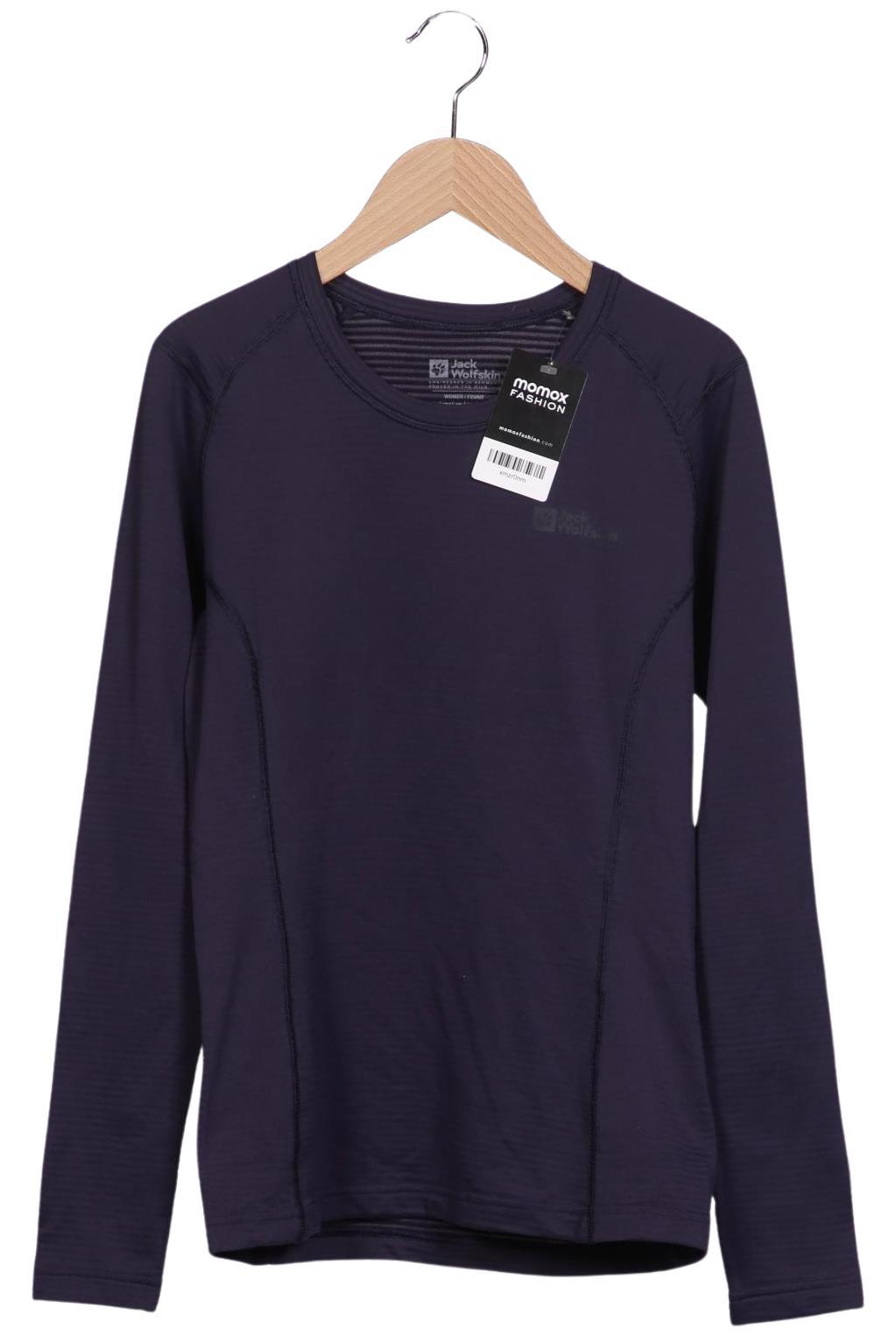 

Jack Wolfskin Damen Langarmshirt, marineblau, Gr. 36