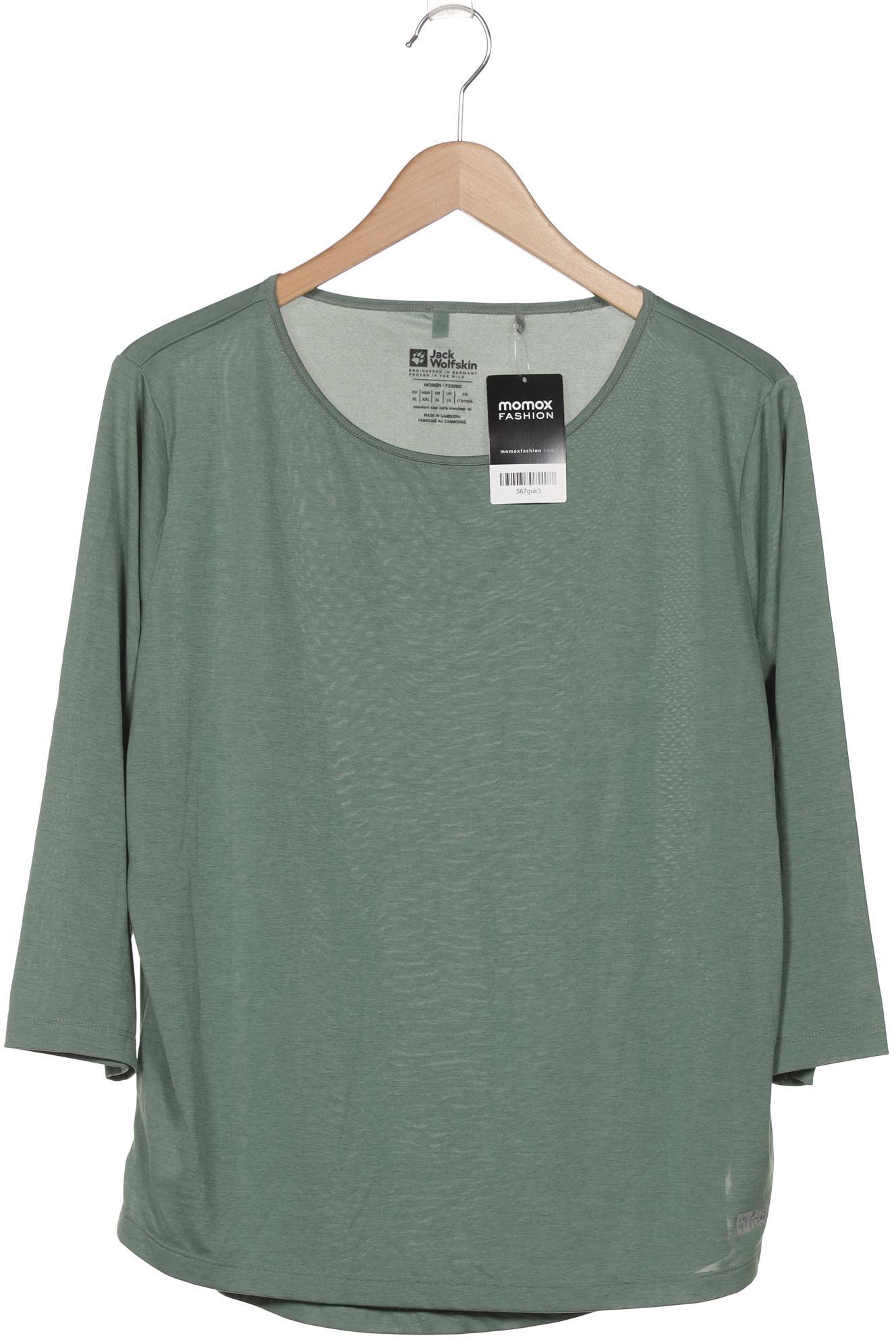 

Jack Wolfskin Damen Langarmshirt, grün, Gr. 46