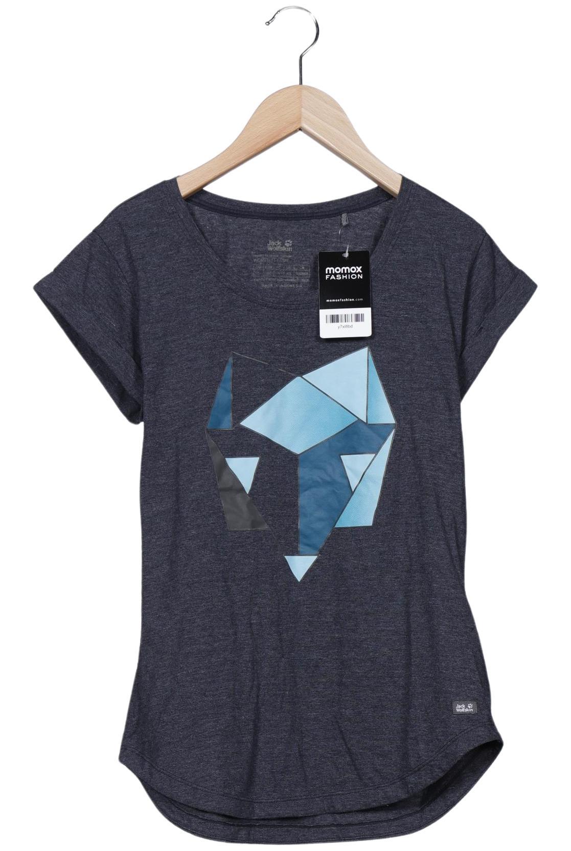 

Jack Wolfskin Damen T-Shirt, marineblau, Gr. 38