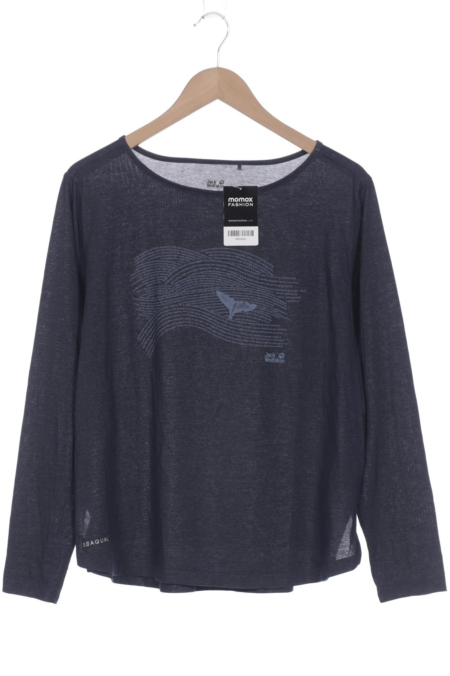 

Jack Wolfskin Damen Langarmshirt, marineblau, Gr. 46