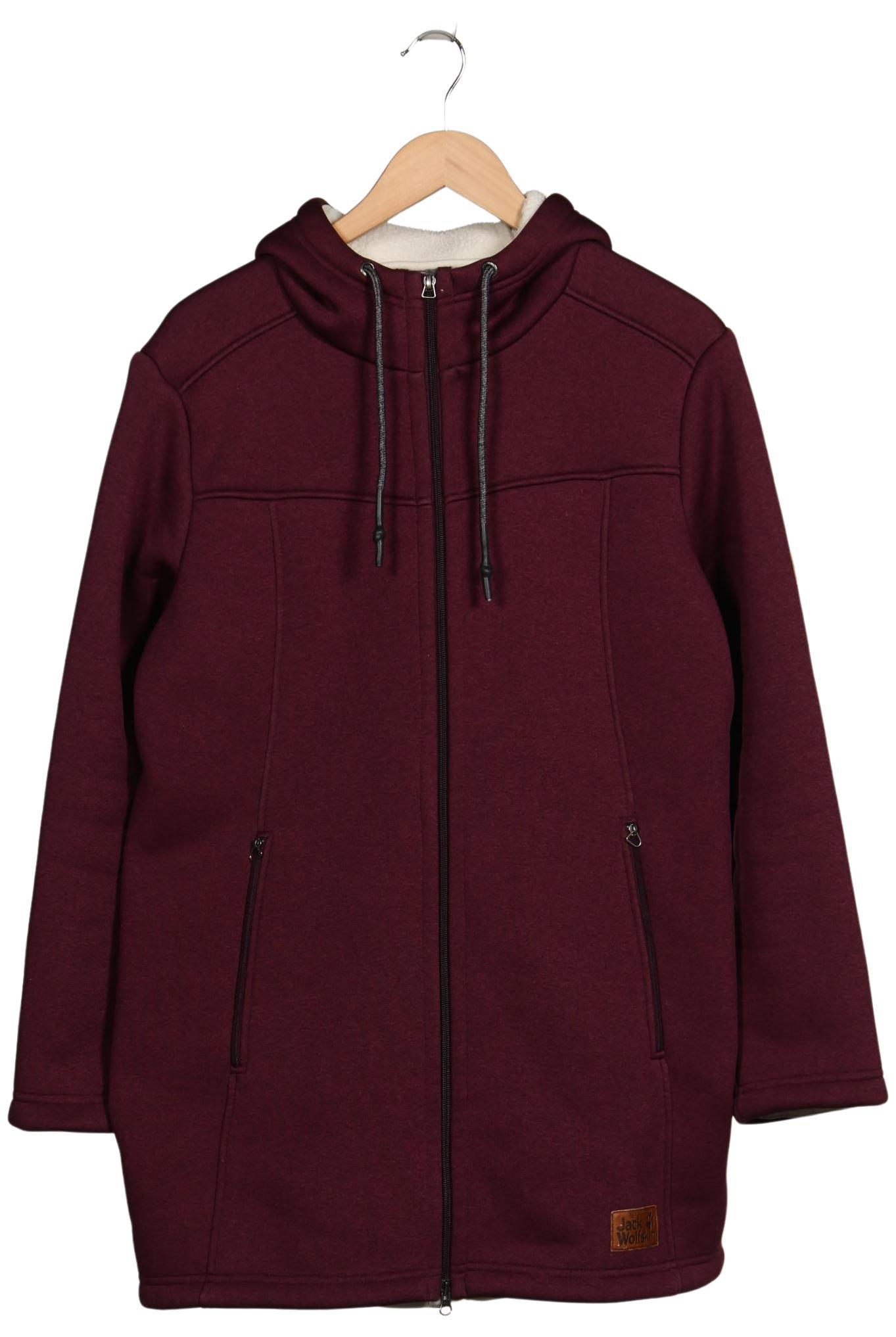 

Jack Wolfskin Damen Kapuzenpullover, bordeaux, Gr. 44