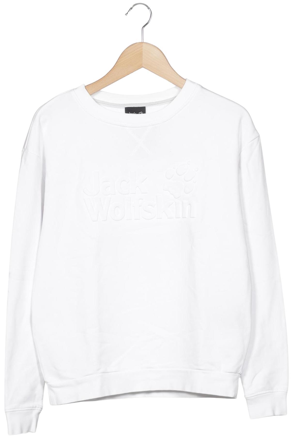 

Jack Wolfskin Damen Sweatshirt, weiß, Gr. 36