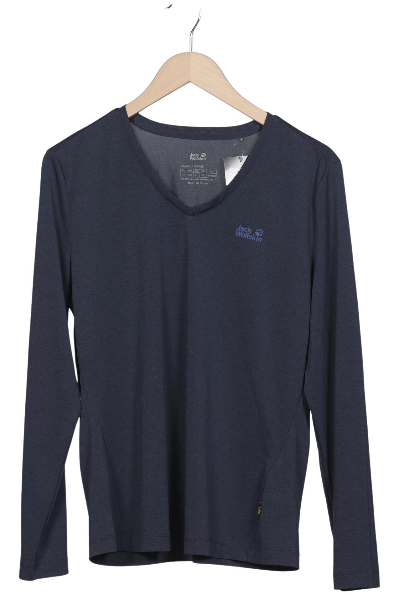

Jack Wolfskin Damen Langarmshirt, marineblau, Gr. 46