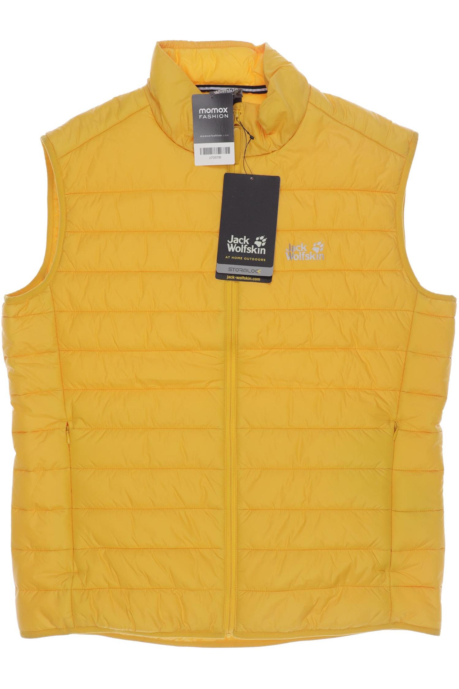 

Jack Wolfskin Damen Weste, gelb, Gr. 52