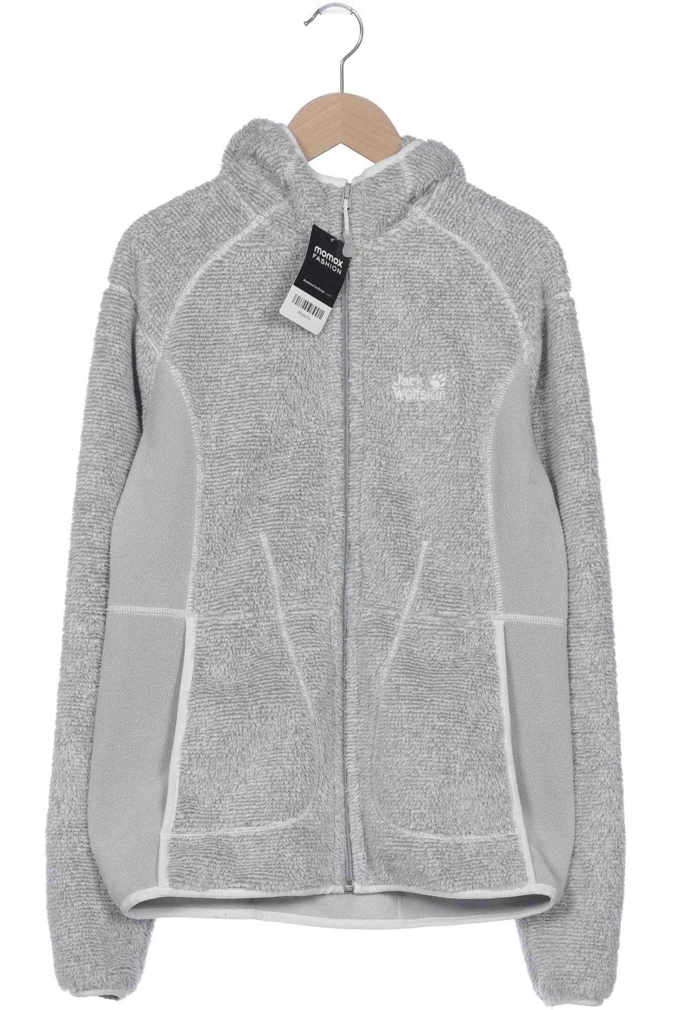 

Jack Wolfskin Damen Kapuzenpullover, grau, Gr. 10