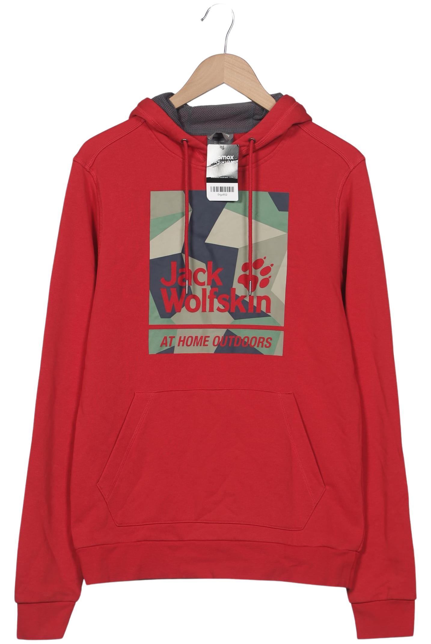 

Jack Wolfskin Herren Kapuzenpullover, rot, Gr. 46