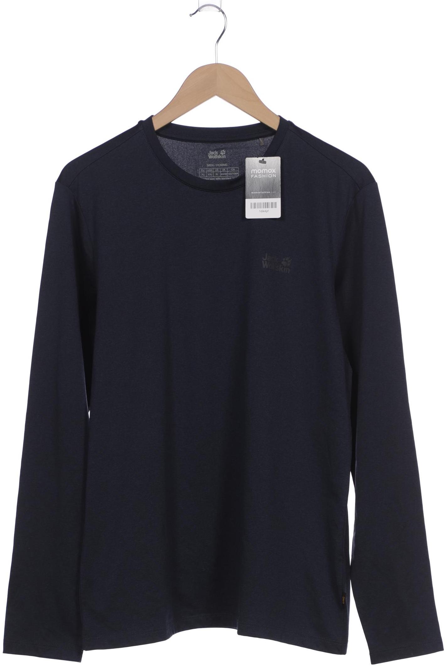 

Jack Wolfskin Herren Langarmshirt, marineblau, Gr. 54