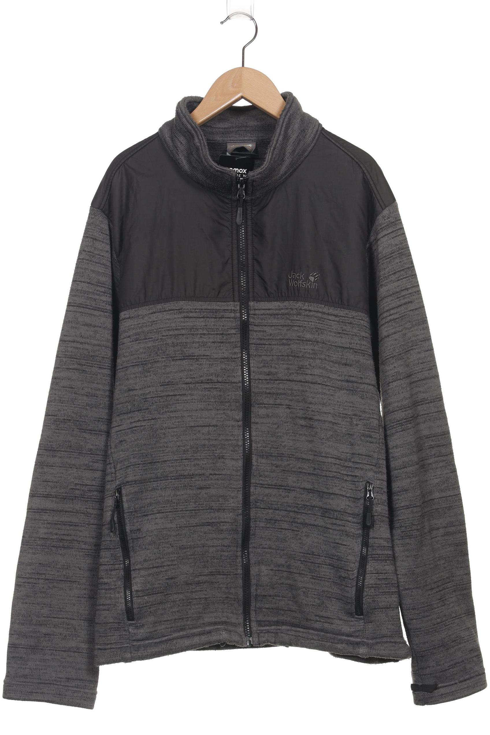 

Jack Wolfskin Herren Strickjacke, grau, Gr. 56