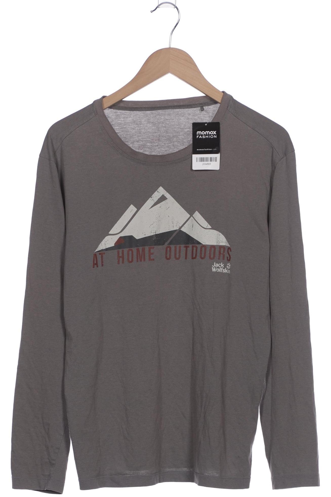 

Jack Wolfskin Herren Langarmshirt, grau, Gr. 52