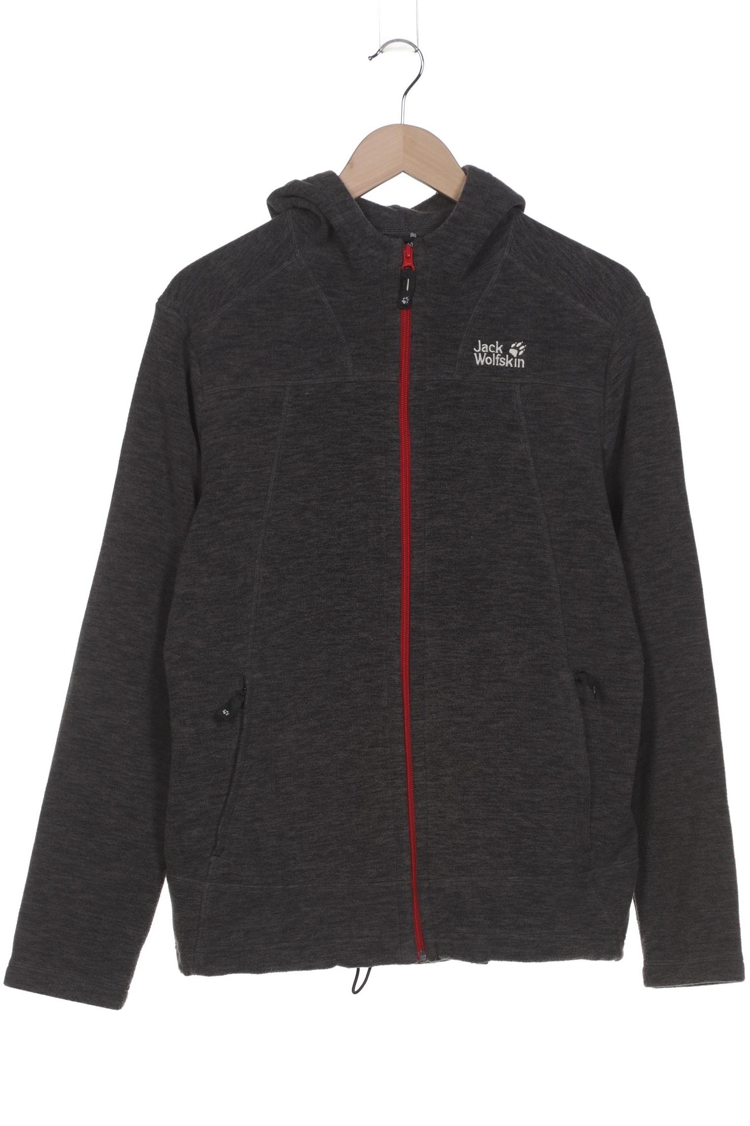

Jack Wolfskin Herren Kapuzenpullover, grau, Gr. 48