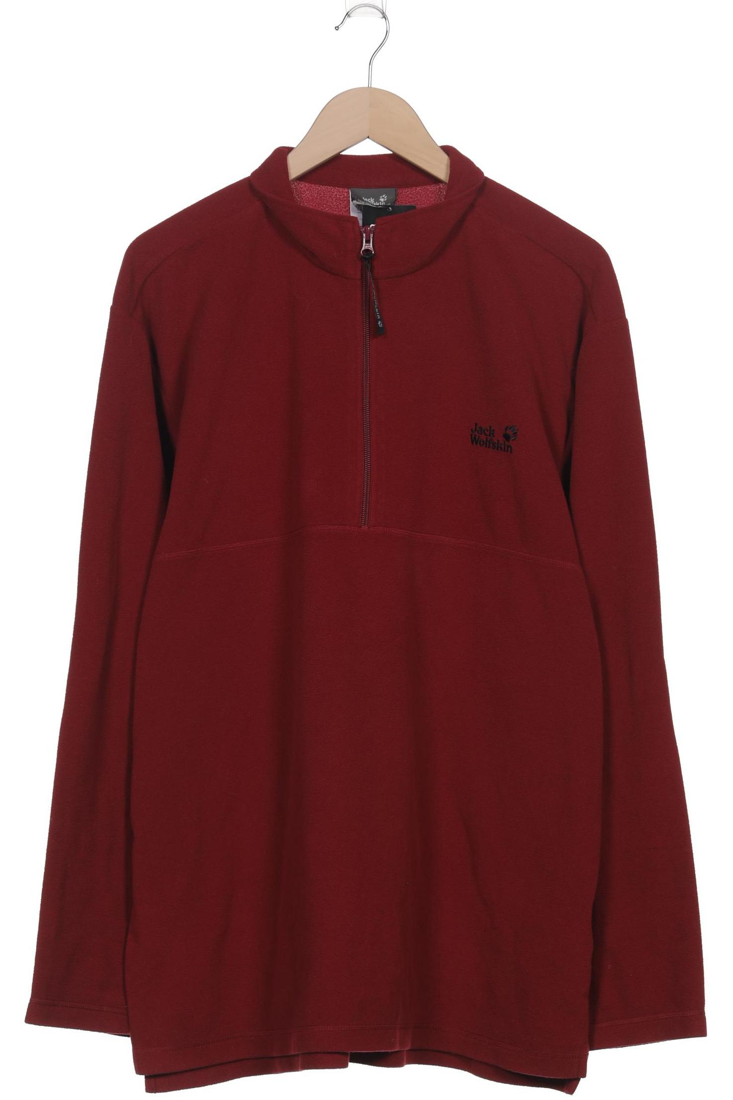 

Jack Wolfskin Herren Sweatshirt, bordeaux, Gr. 58