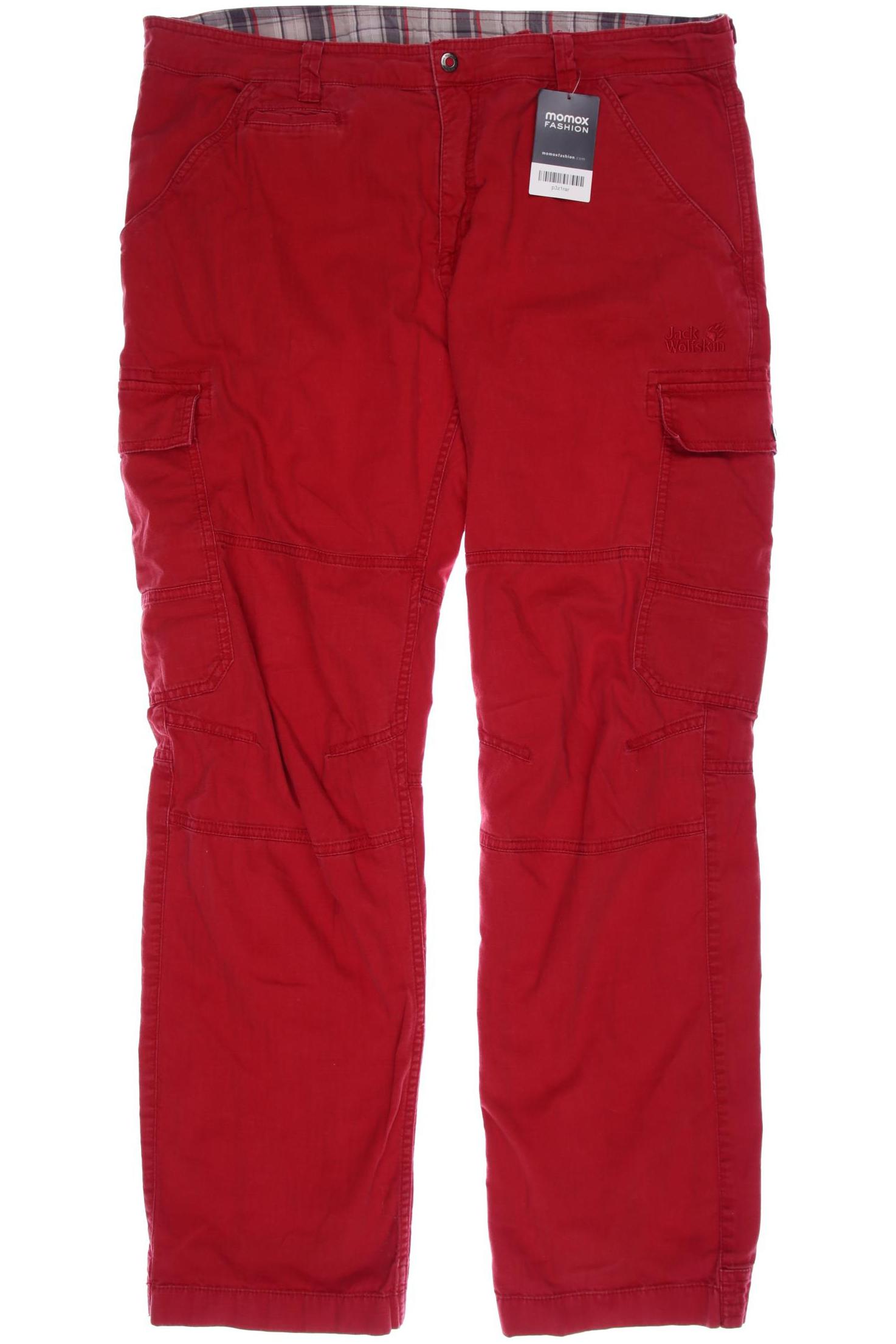 

Jack Wolfskin Herren Stoffhose, rot