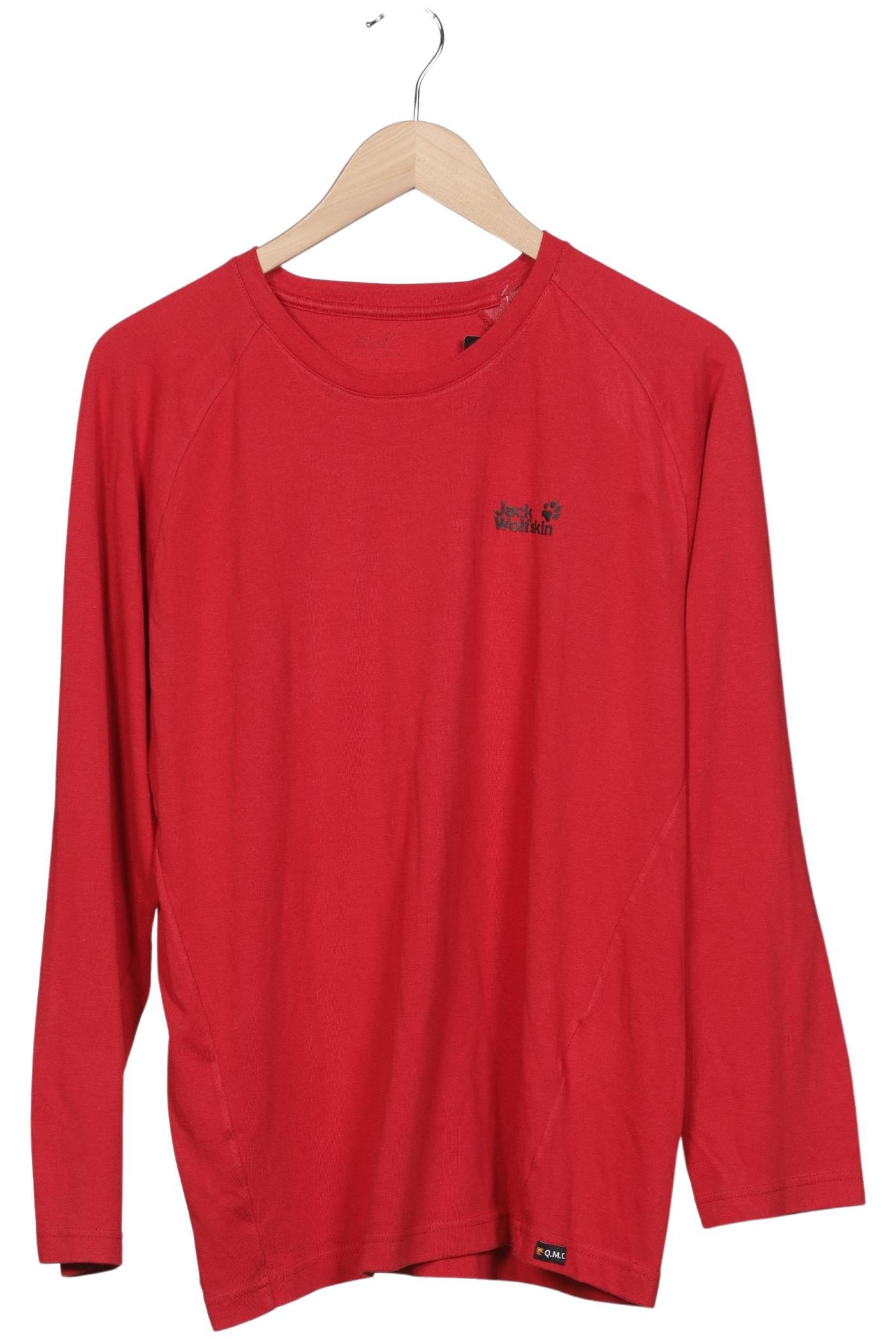 

Jack Wolfskin Herren Langarmshirt, rot, Gr. 58
